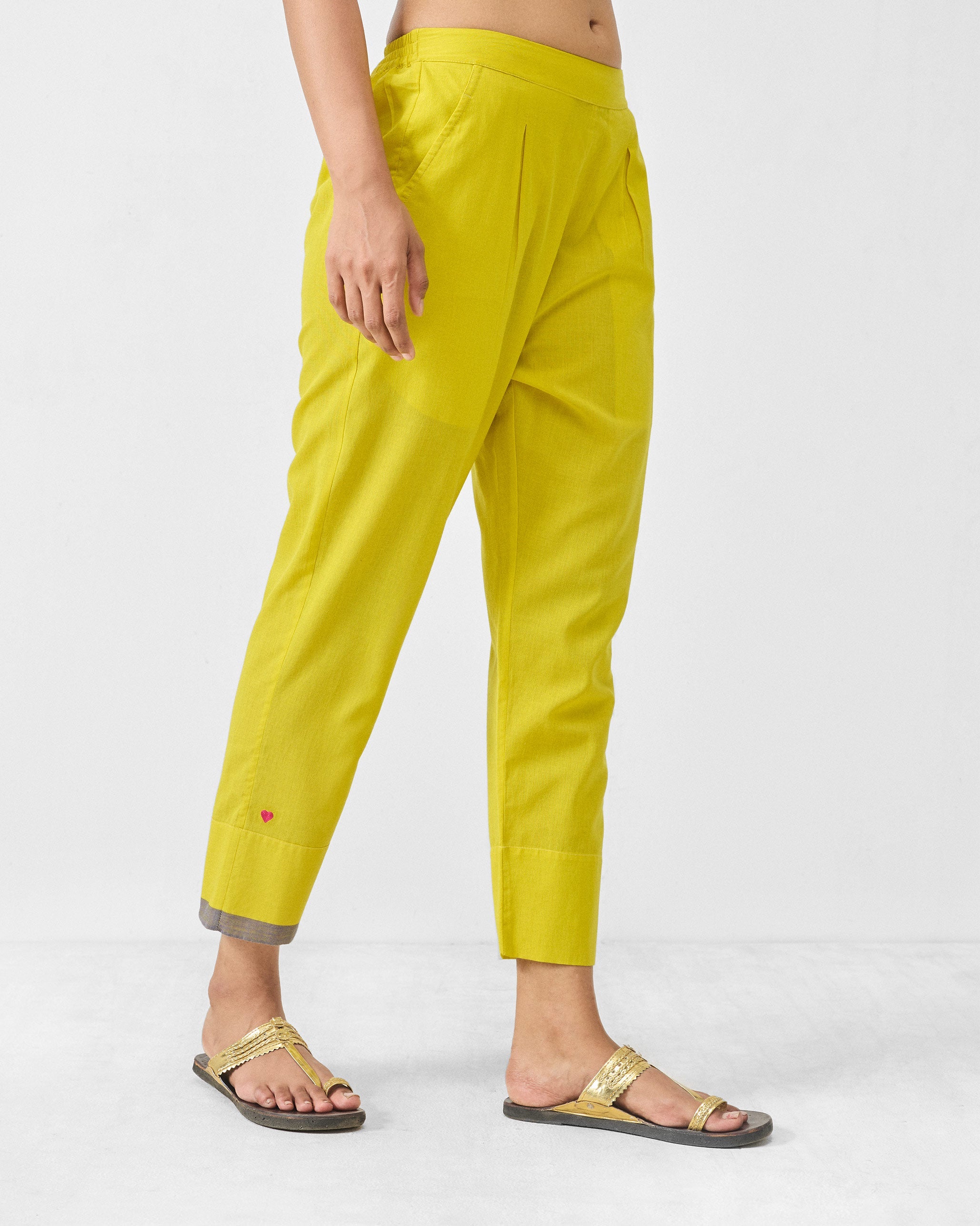 Madagascar Pants - Chartreuse
