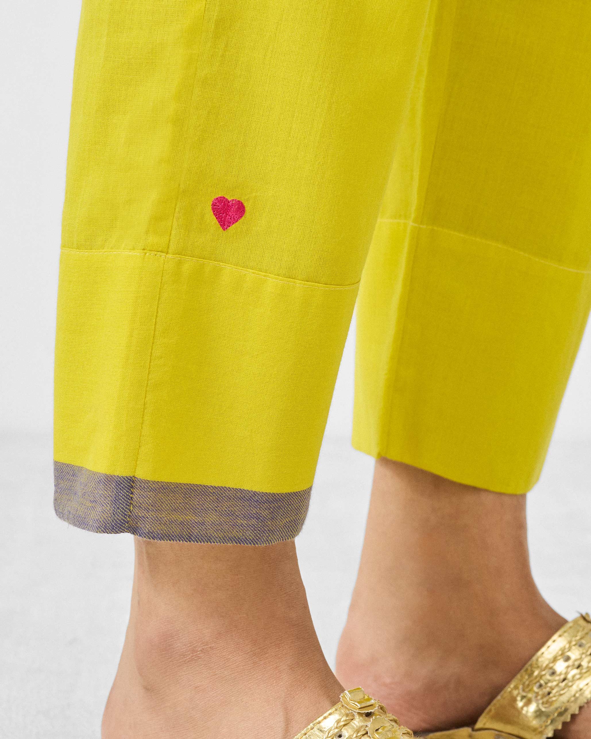 Madagascar Pants - Chartreuse