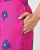 Basic Pyjama - Fuchsia & Purple Printed