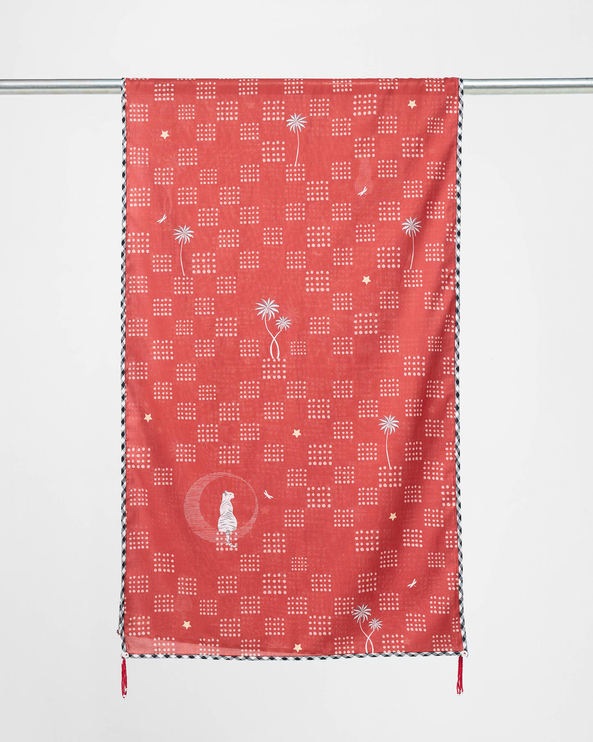 Tiger Walk Scarf - Brown