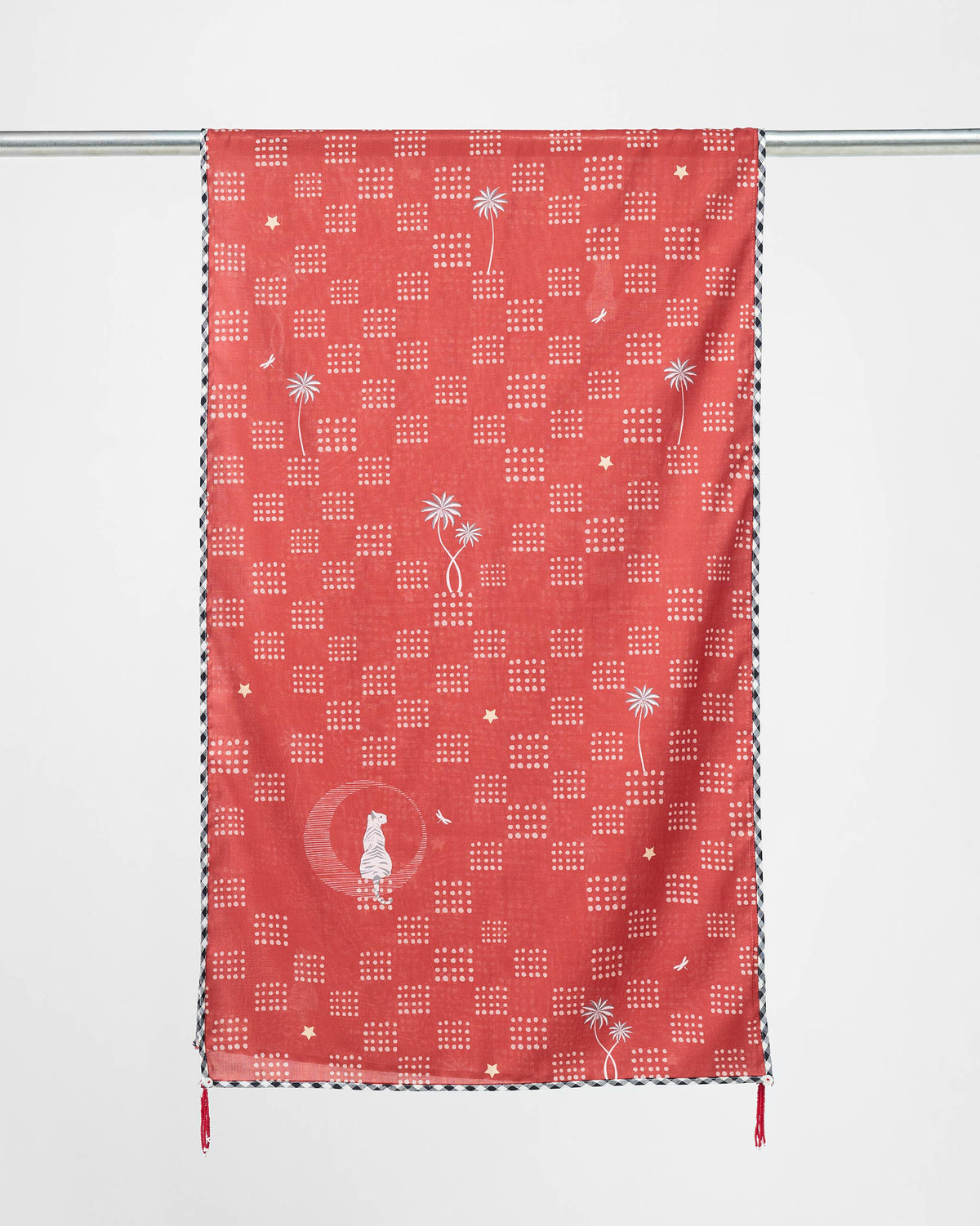 Tiger Walk Scarf - Brown