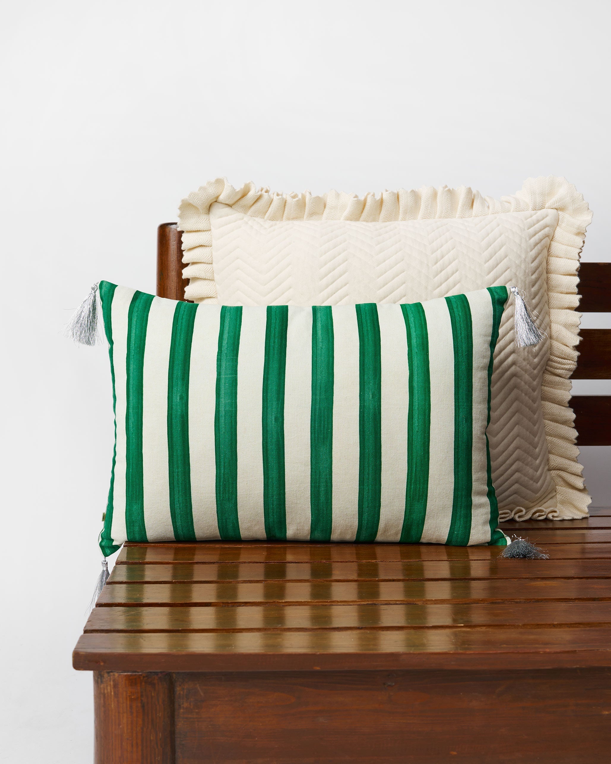 Indus Palm Cushion Cover