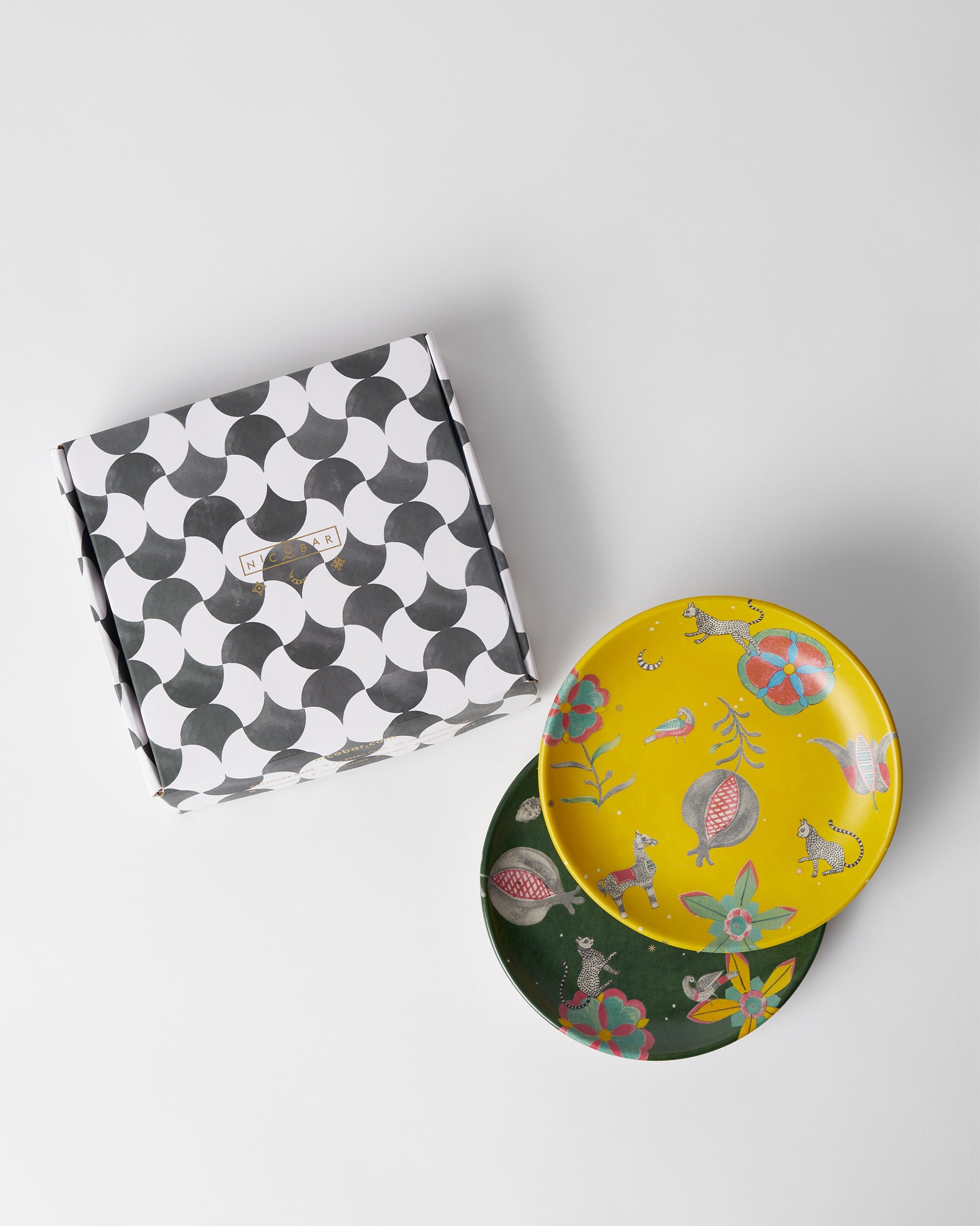 Indus Quarter Plate - Set of 2