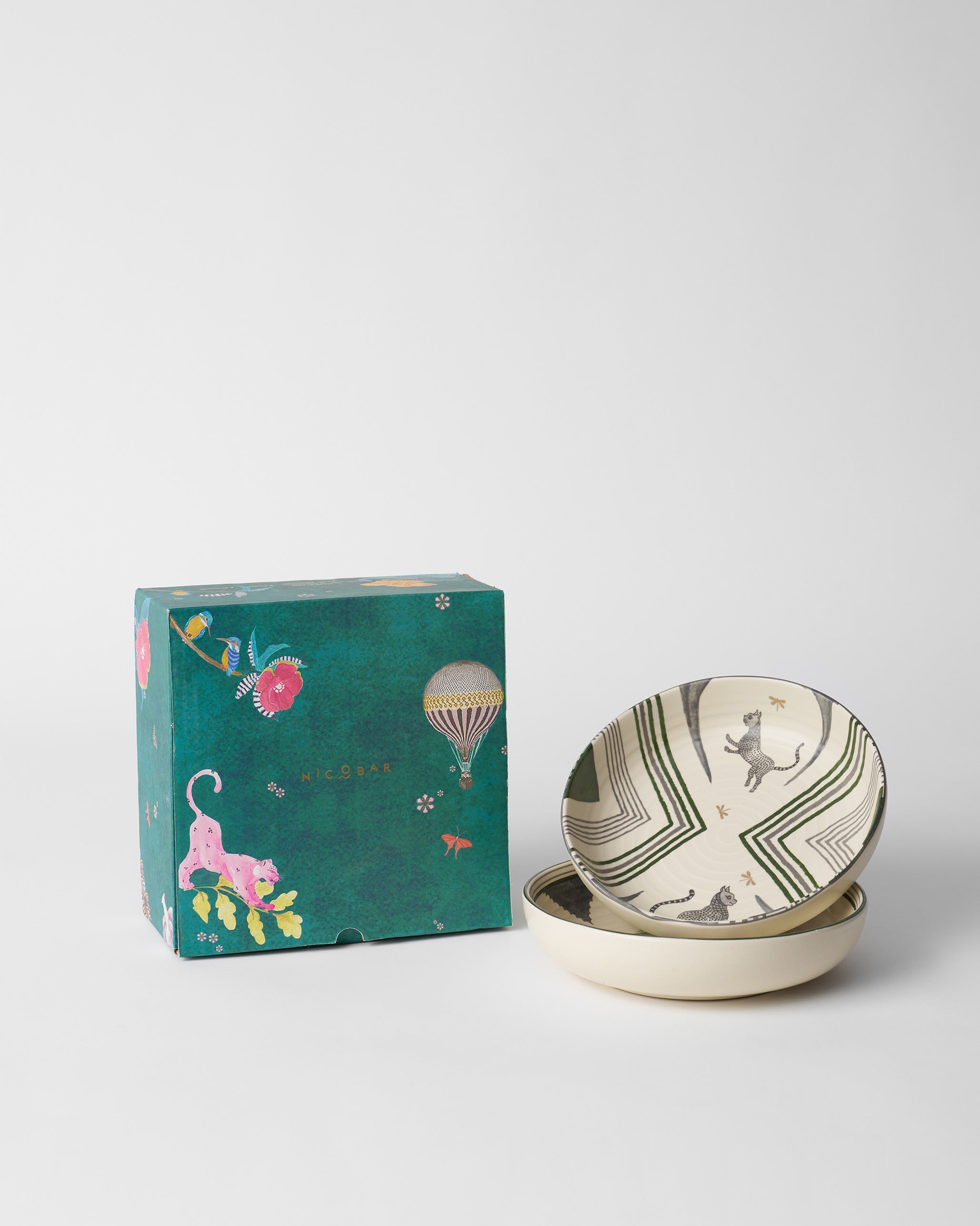 Indus Shallow Bowl - Set of 2