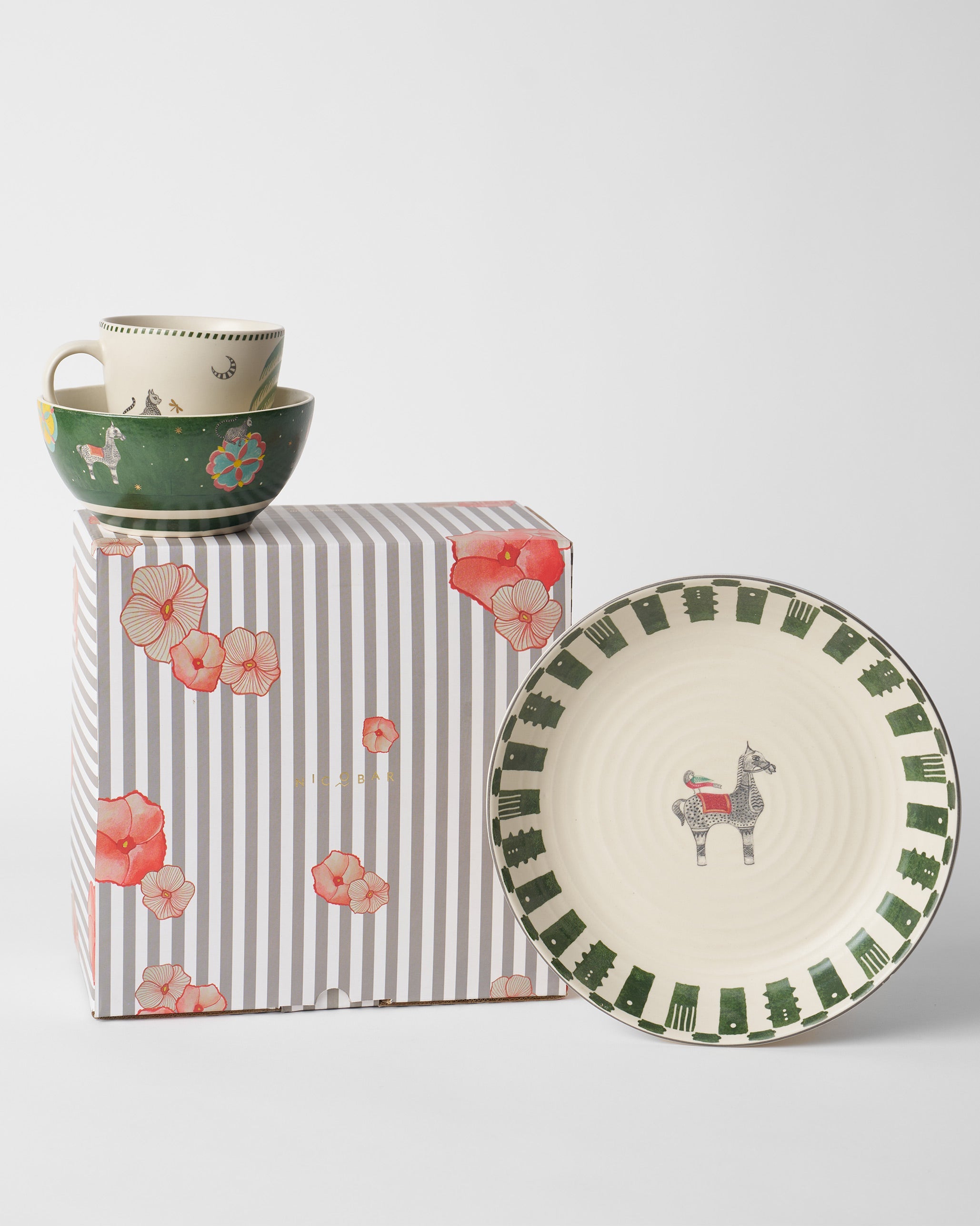 Indus Breakfast Set - Set of 3