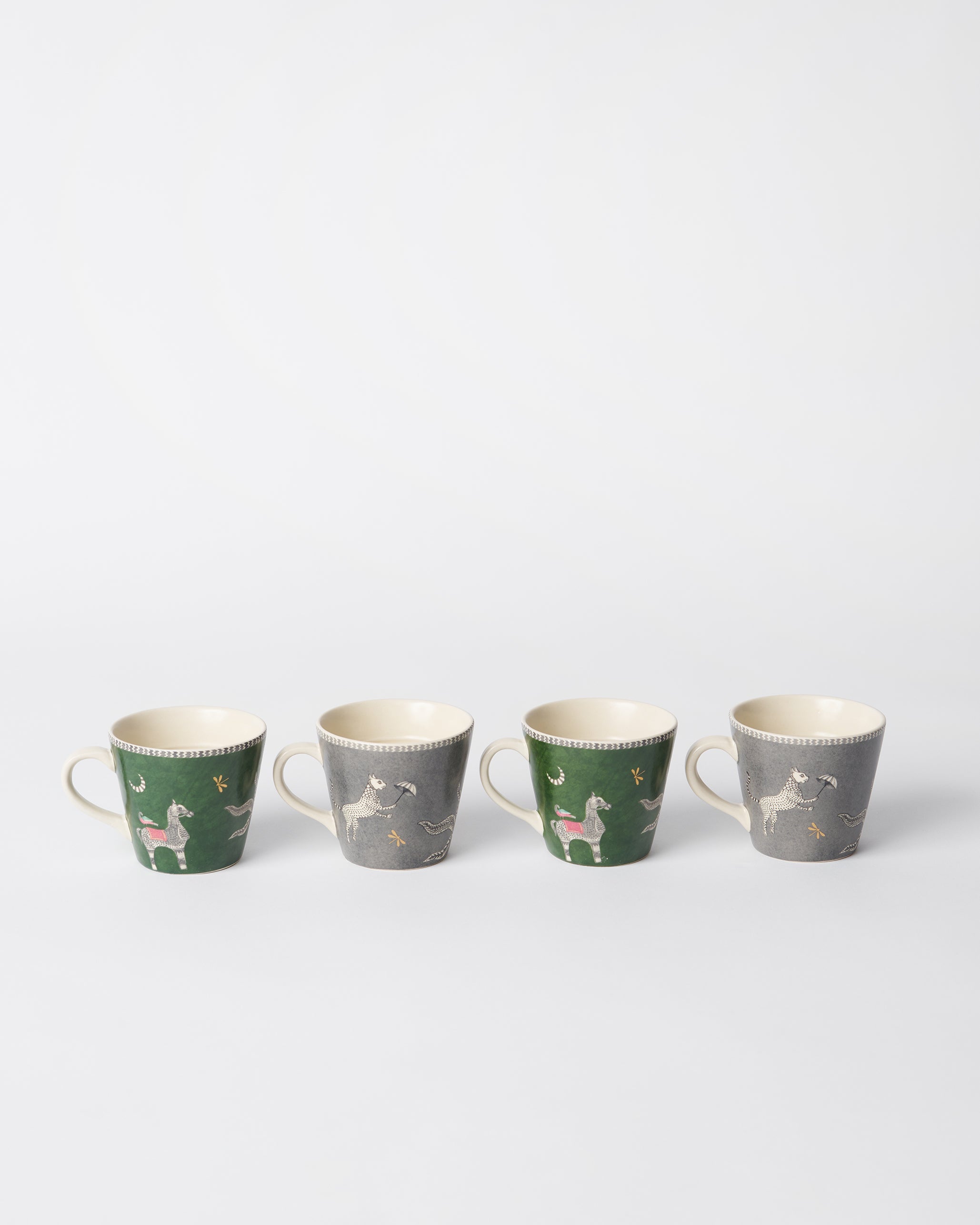 Indus Espresso Mug - Set of 4