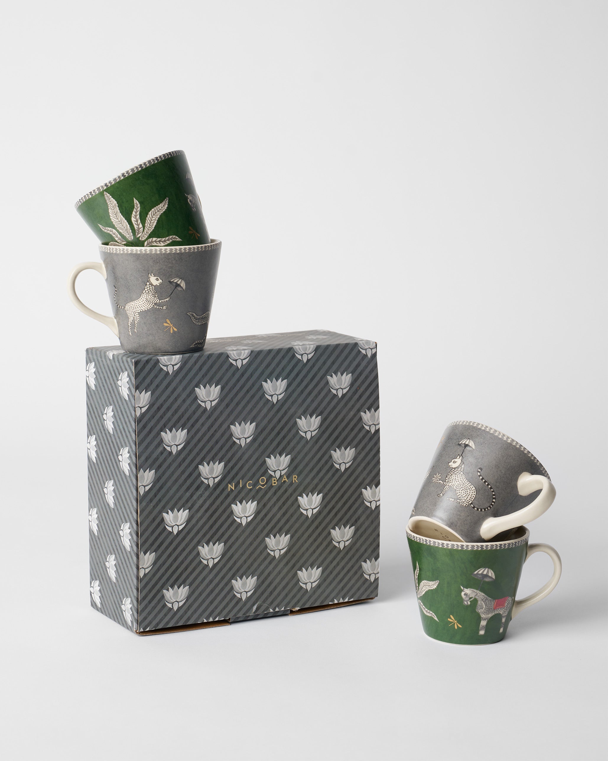 Indus Espresso Mug - Set of 4