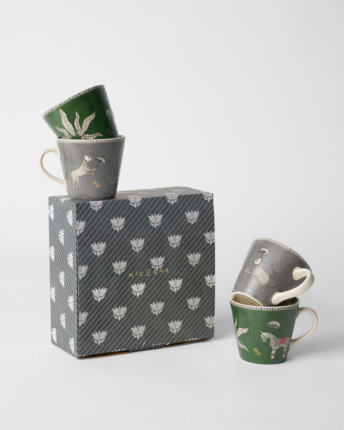 Indus Espresso Mug - Set of 4