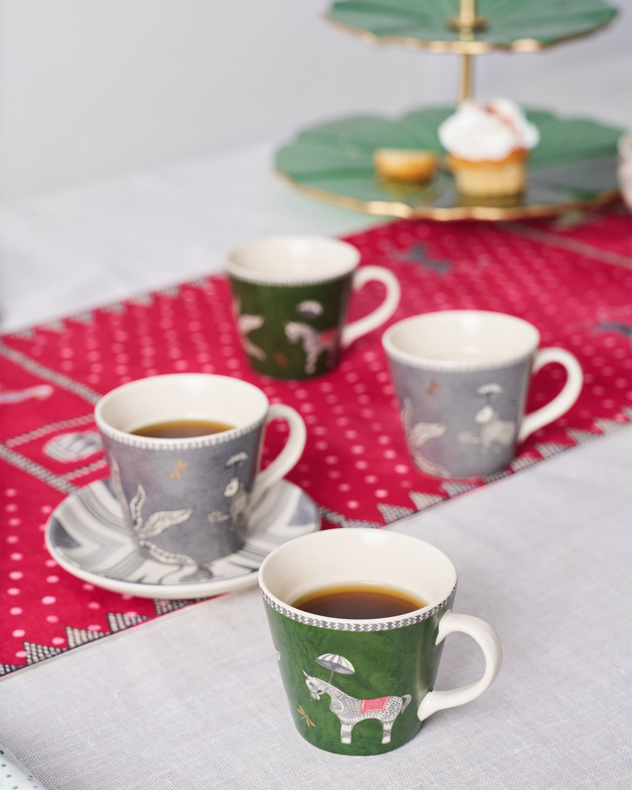 Indus Espresso Mug - Set of 4