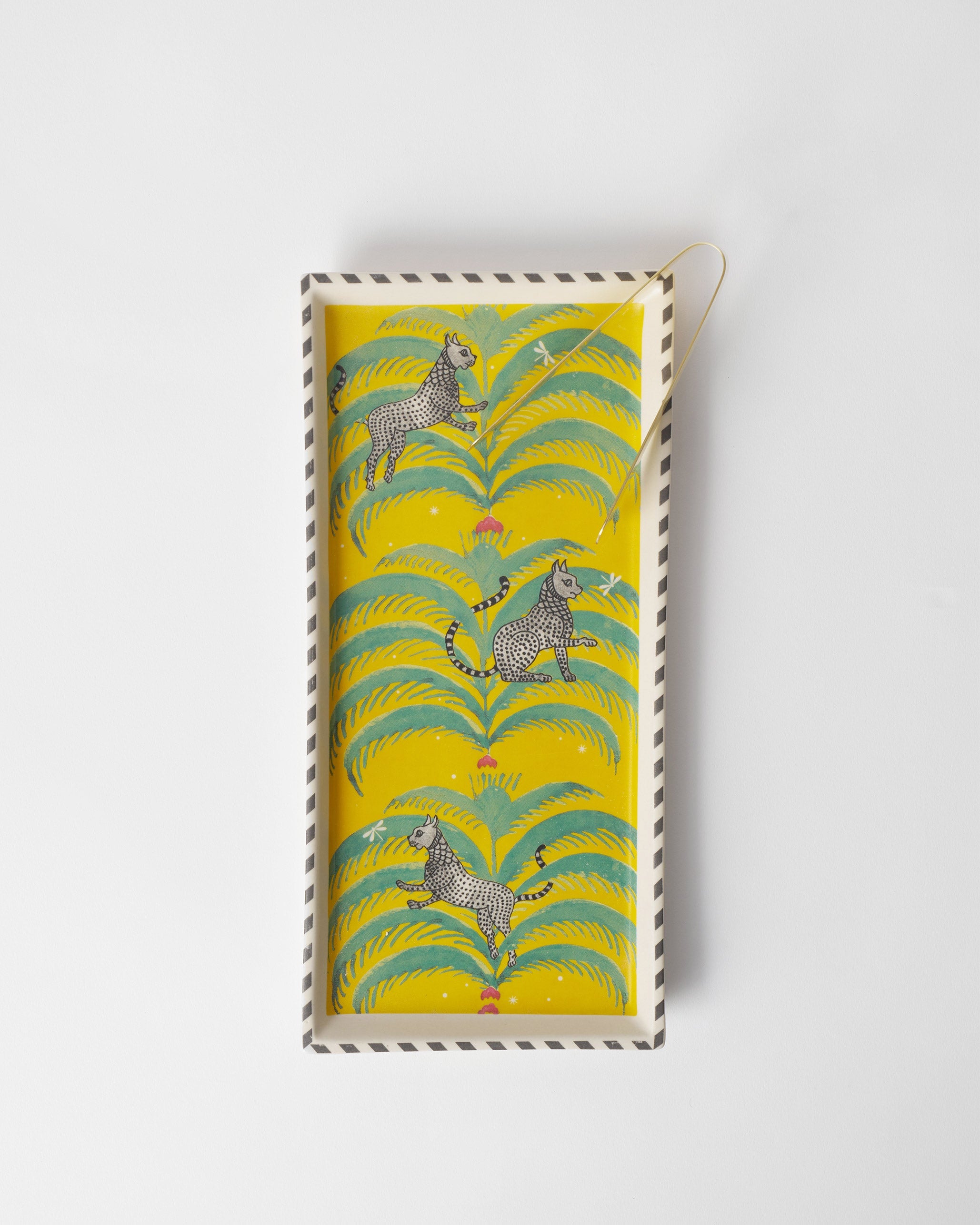 Bagh Cookie Tray with Tong