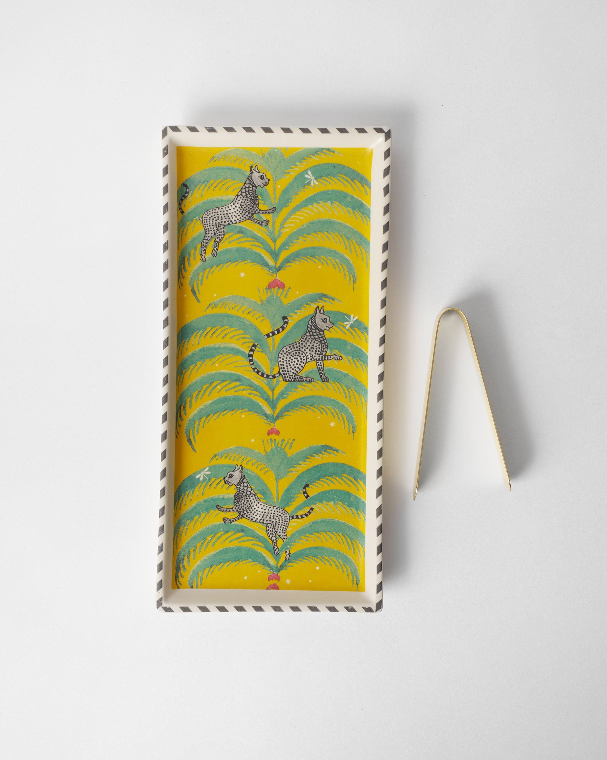 Bagh Cookie Tray with Tong