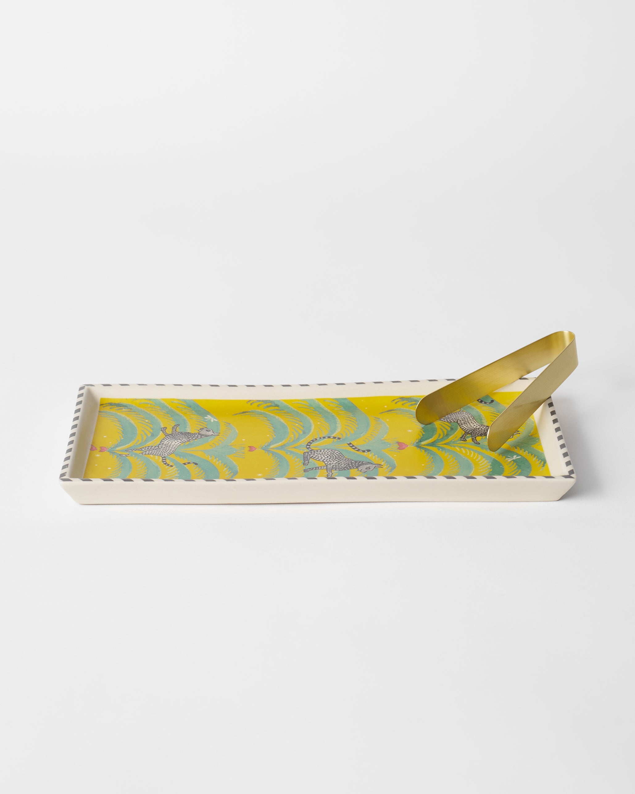 Bagh Cookie Tray with Tong