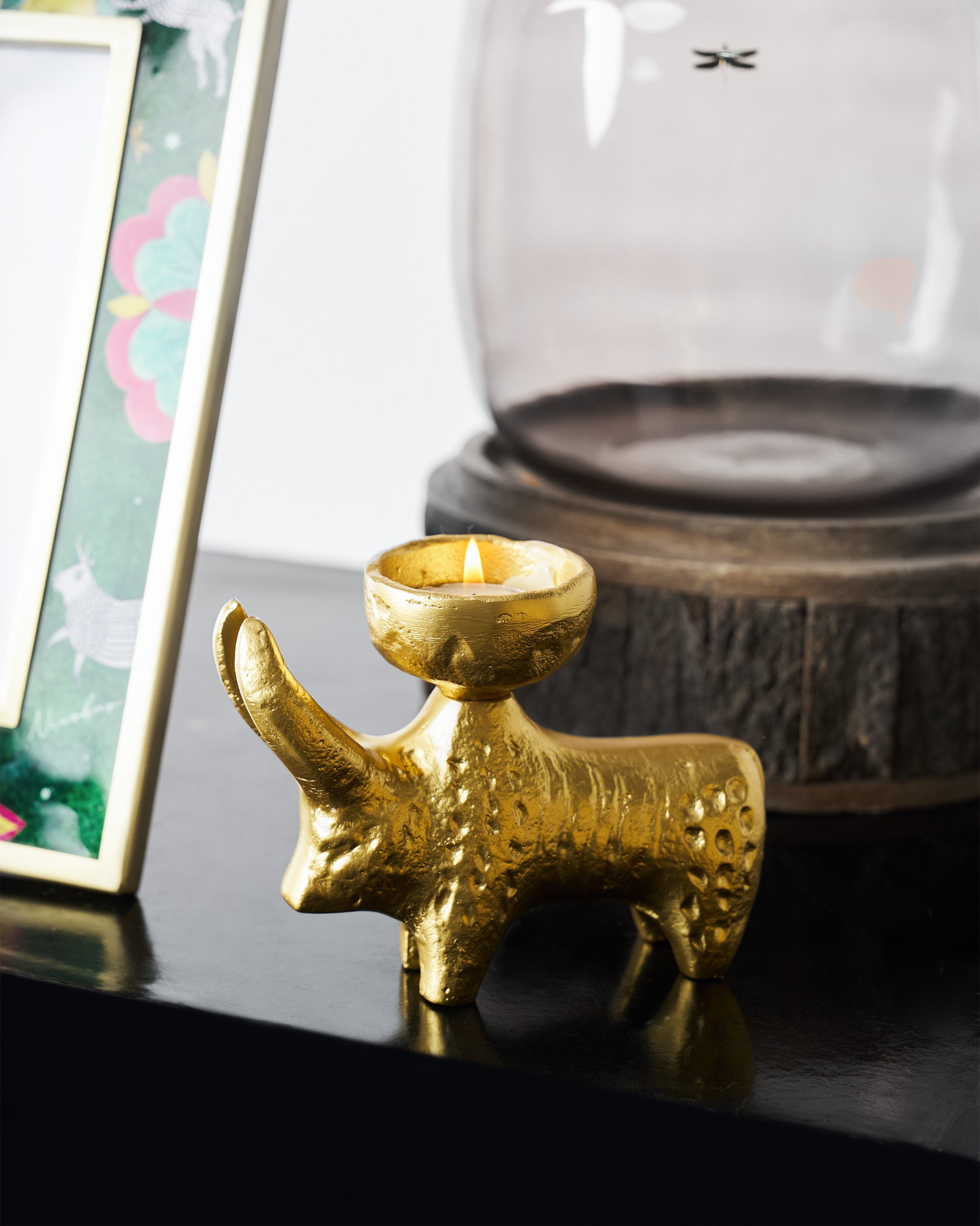Bull Tealight Holder