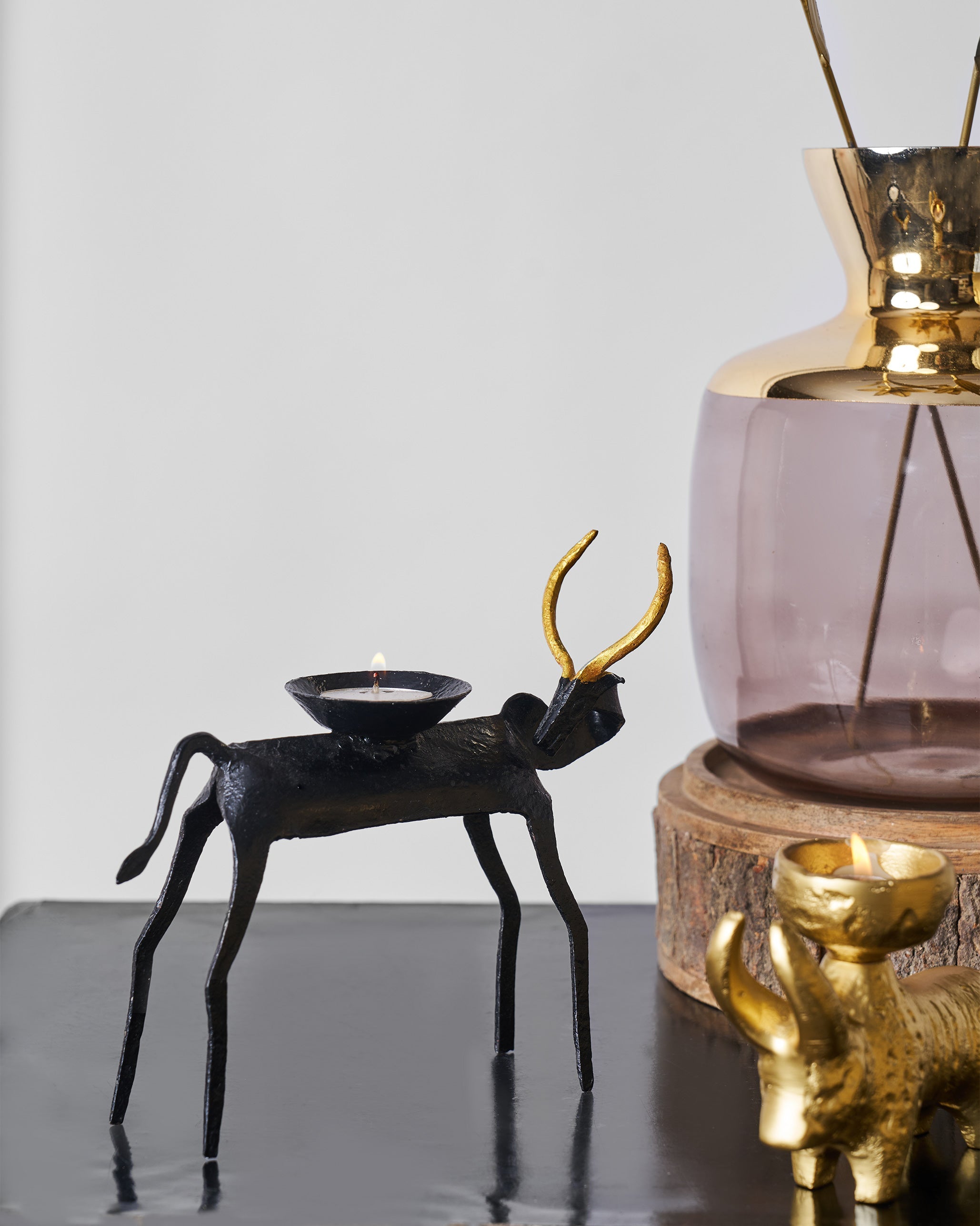 Oxen Tealight Holder