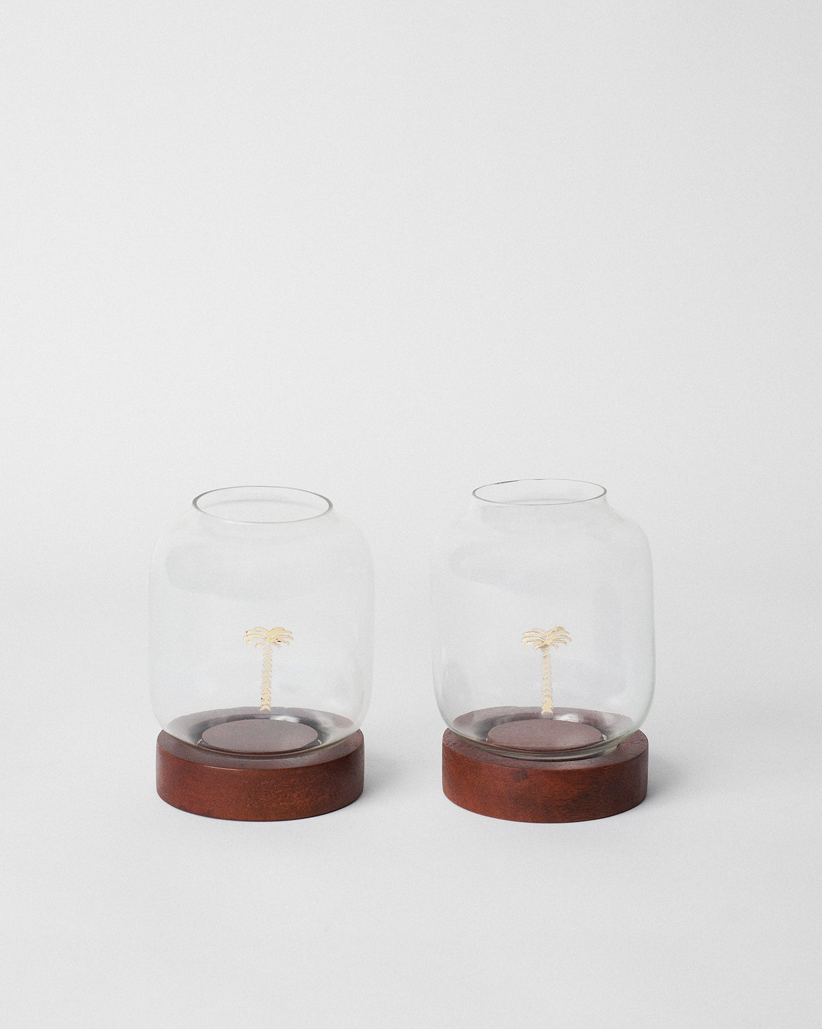 Indus Palm Votive - Set of 2