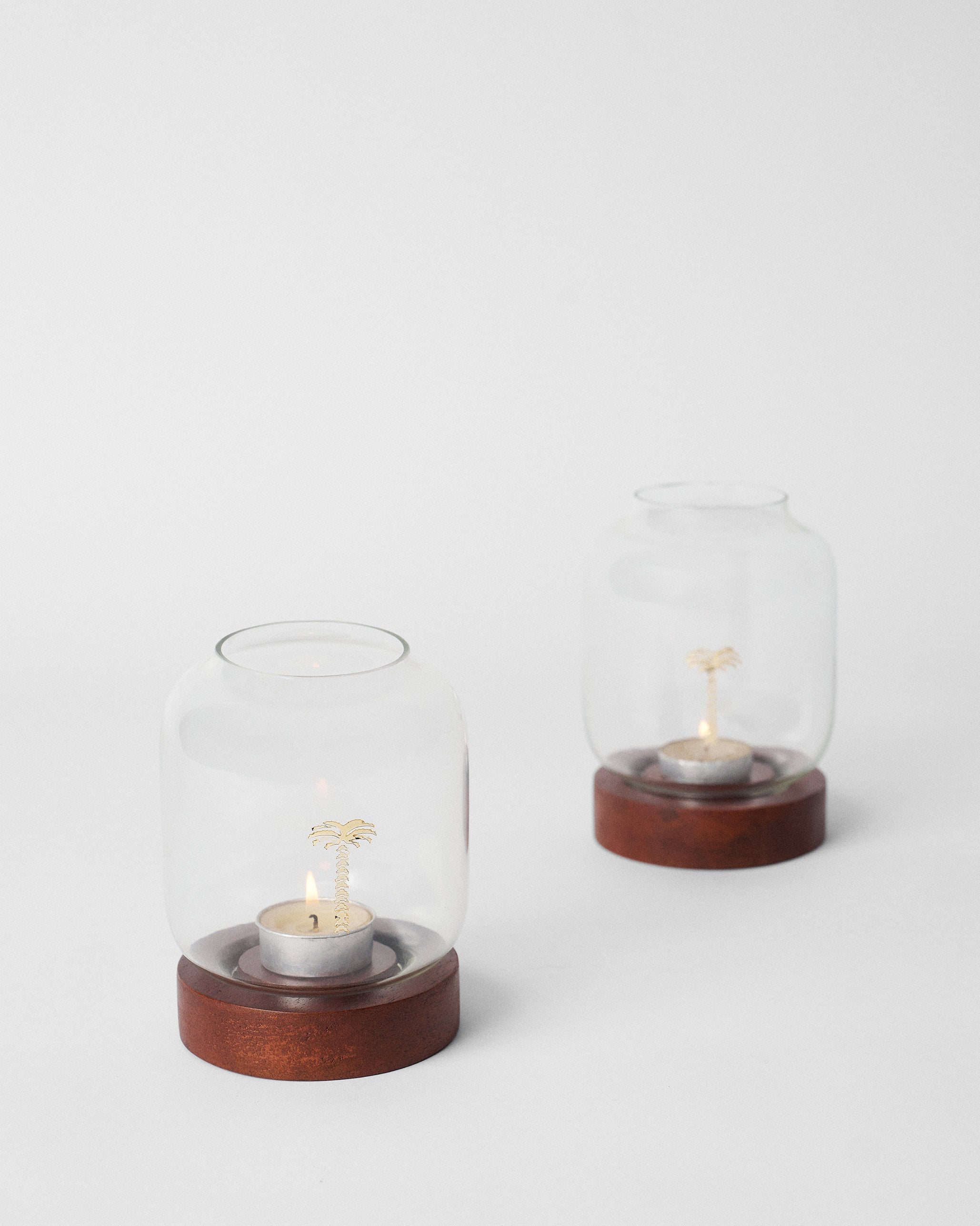Indus Palm Votive - Set of 2