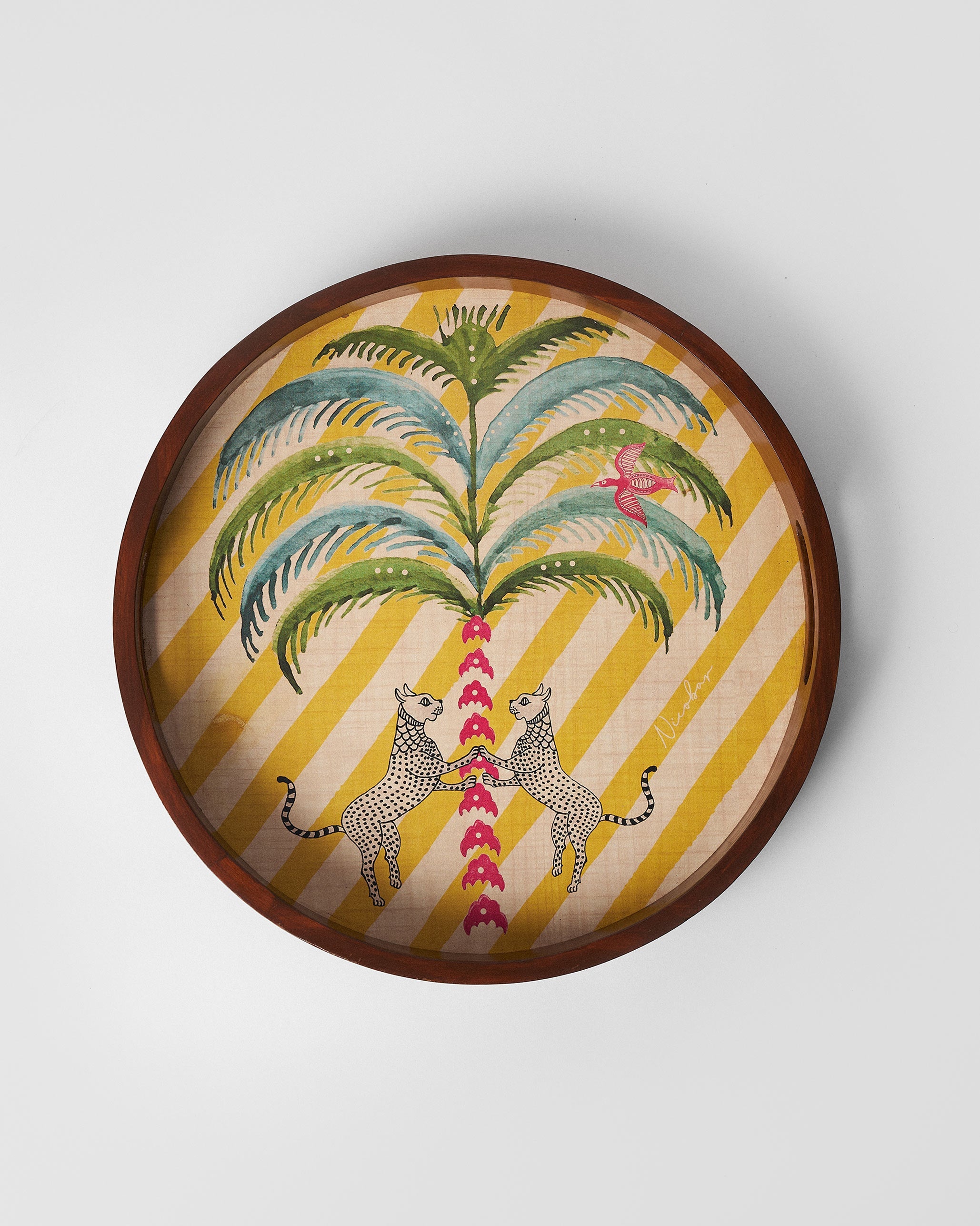 Bagh Round Tray