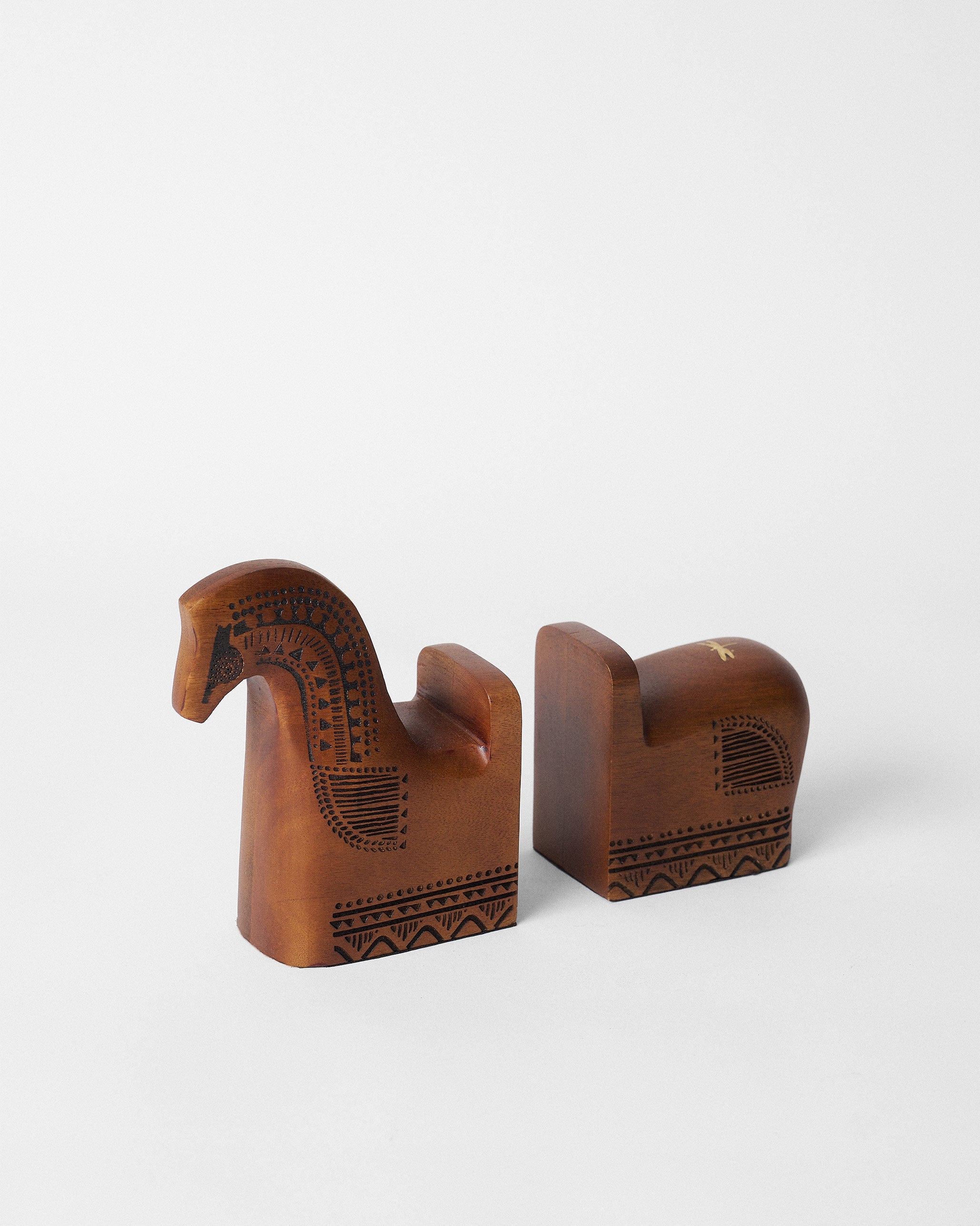 Steed Bookends