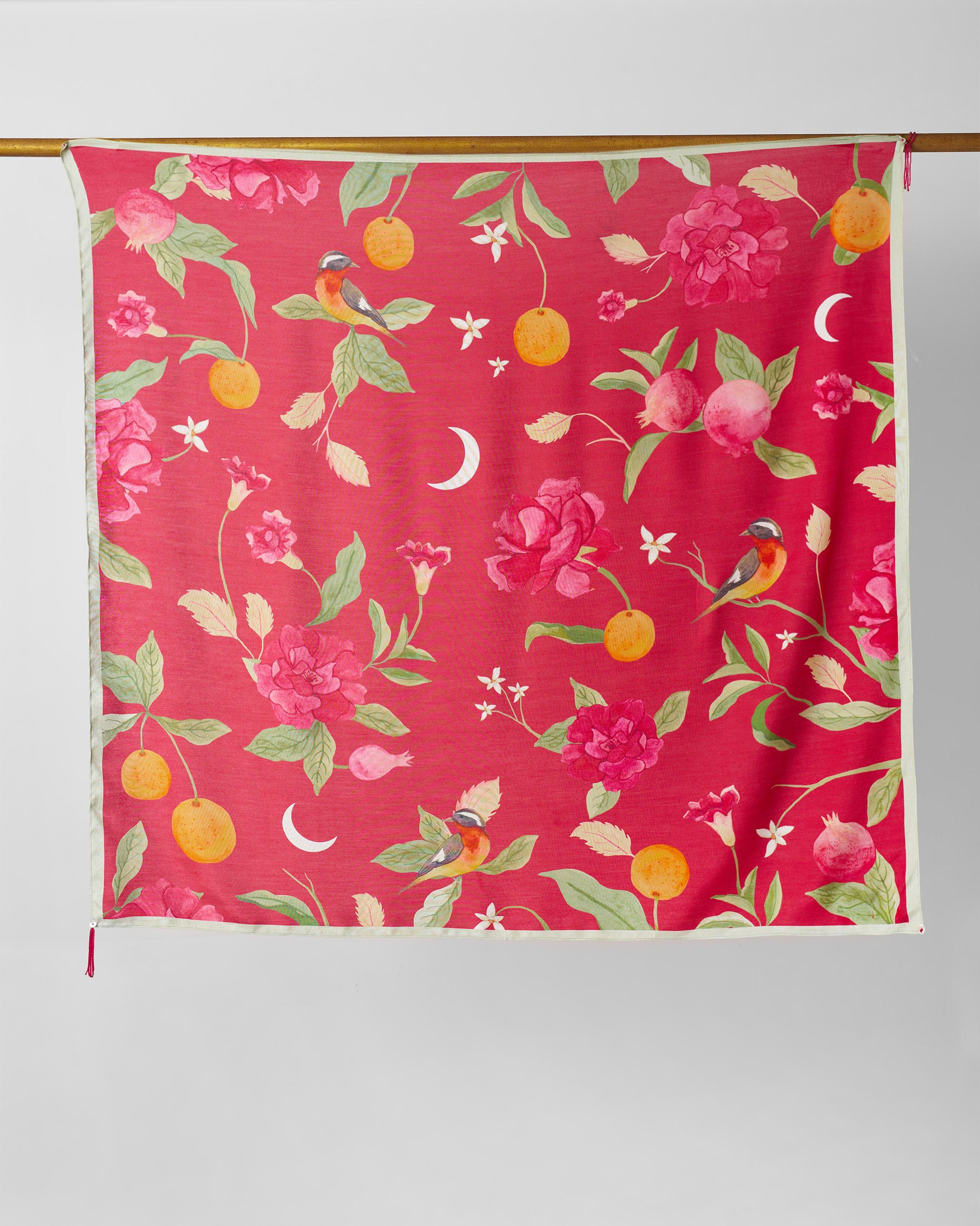 Dusk Garden Scarf - Watermelon