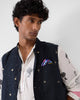Ambar Pocket Square - Blue & Pink