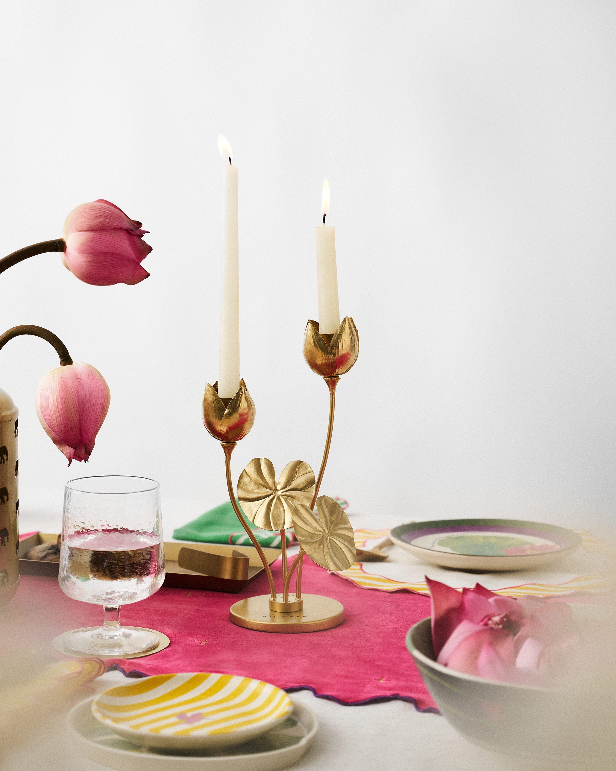 Island Lotus Candle Holder