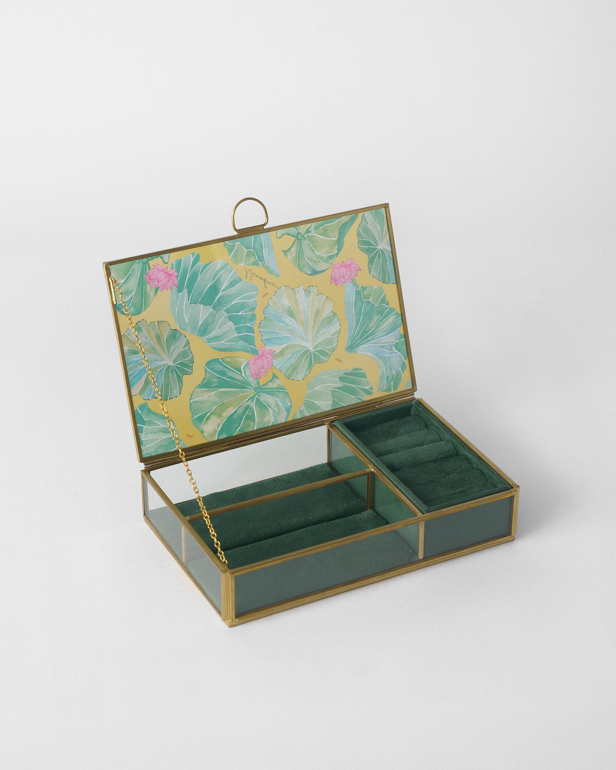 Lilly pond Jewellery Box