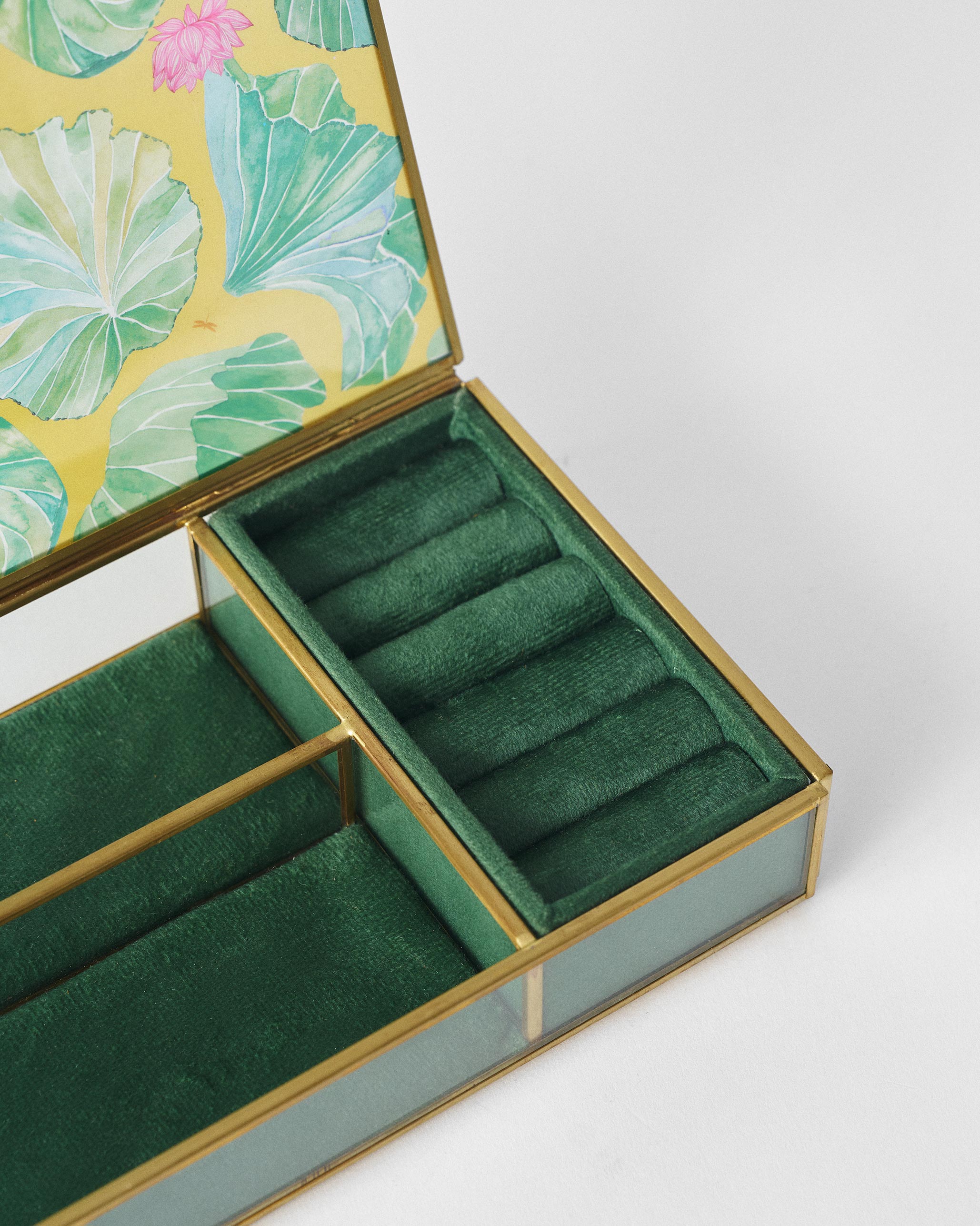 Lilly pond Jewellery Box