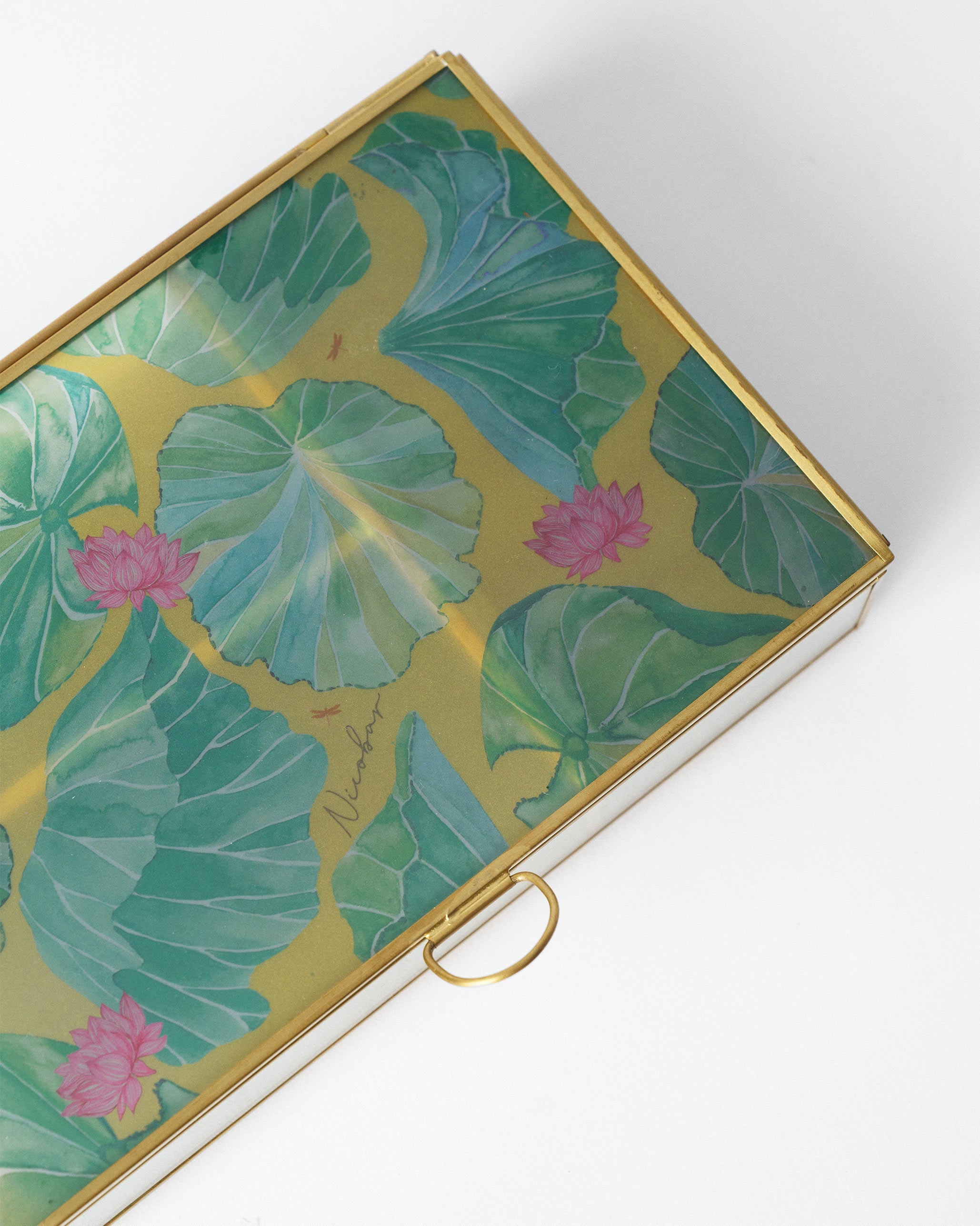 Lilly pond Jewellery Box