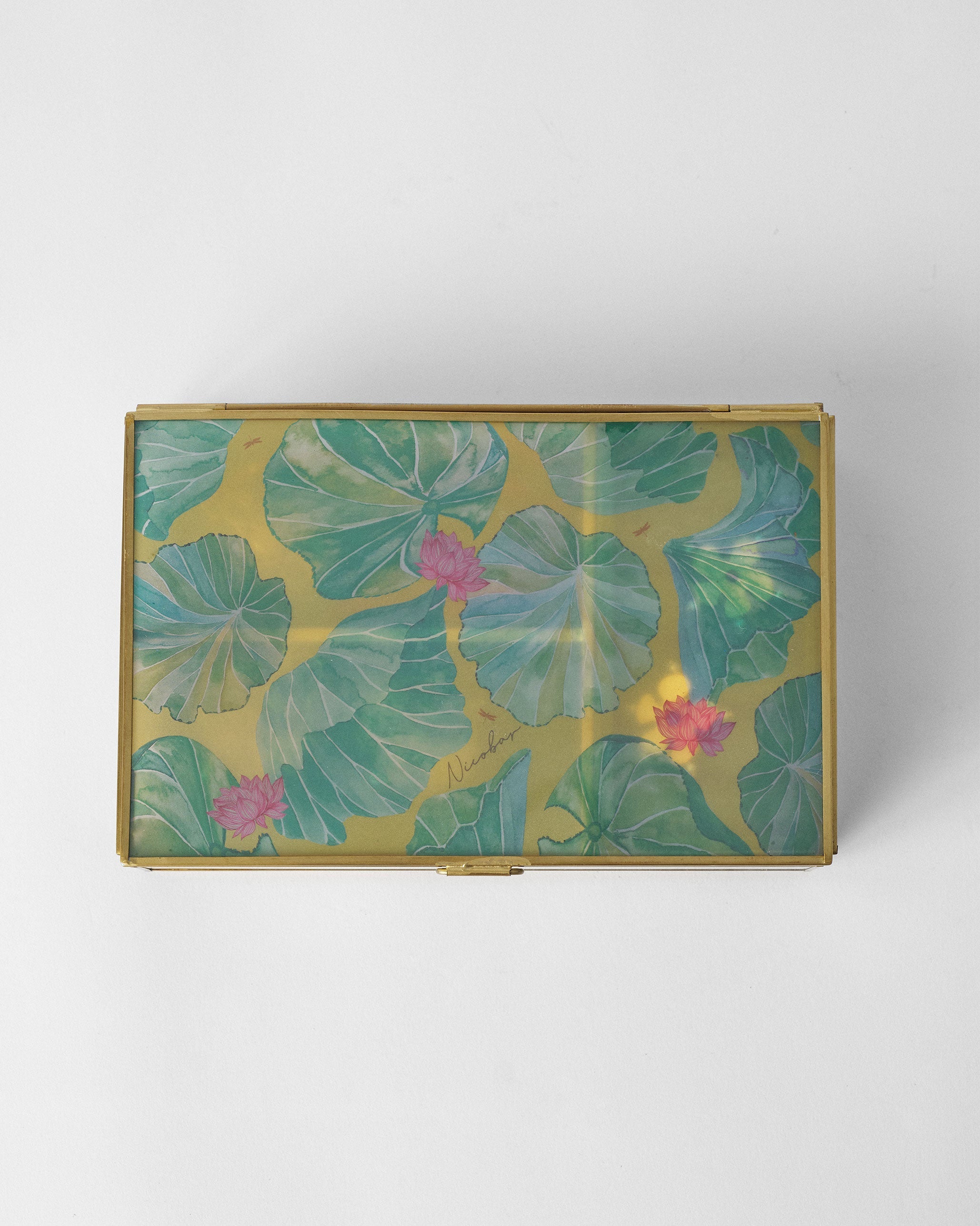 Lilly pond Jewellery Box