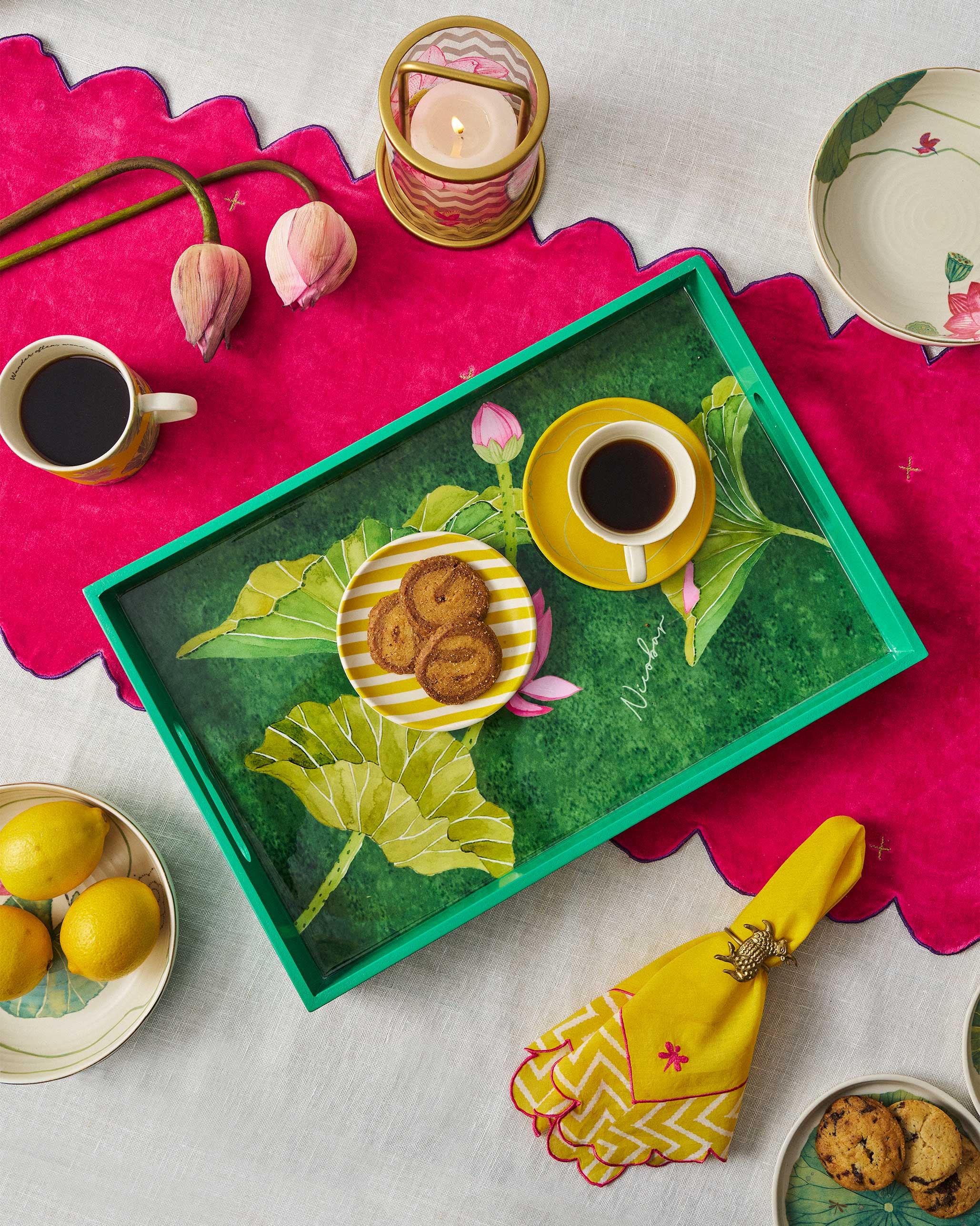 Lotus Tray Rectangle