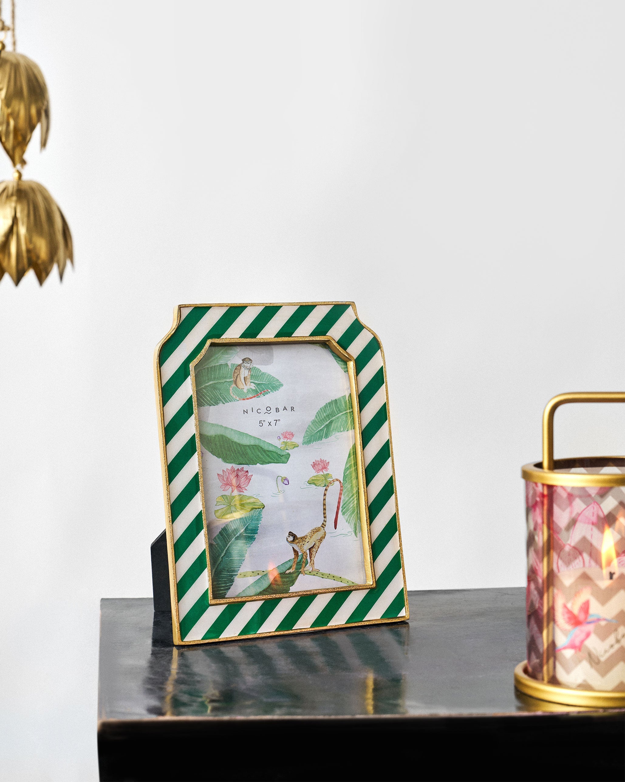 Lotus Garden Photo Frame