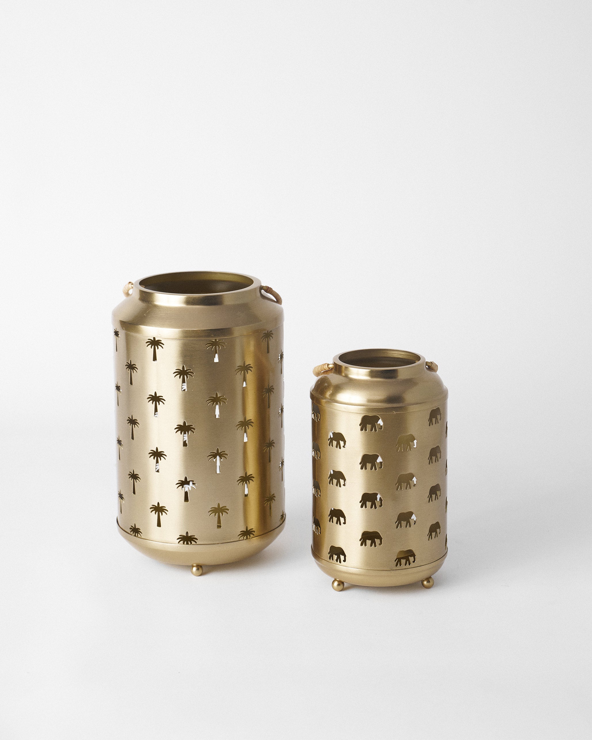 Ele Palm lantern - Set of 2