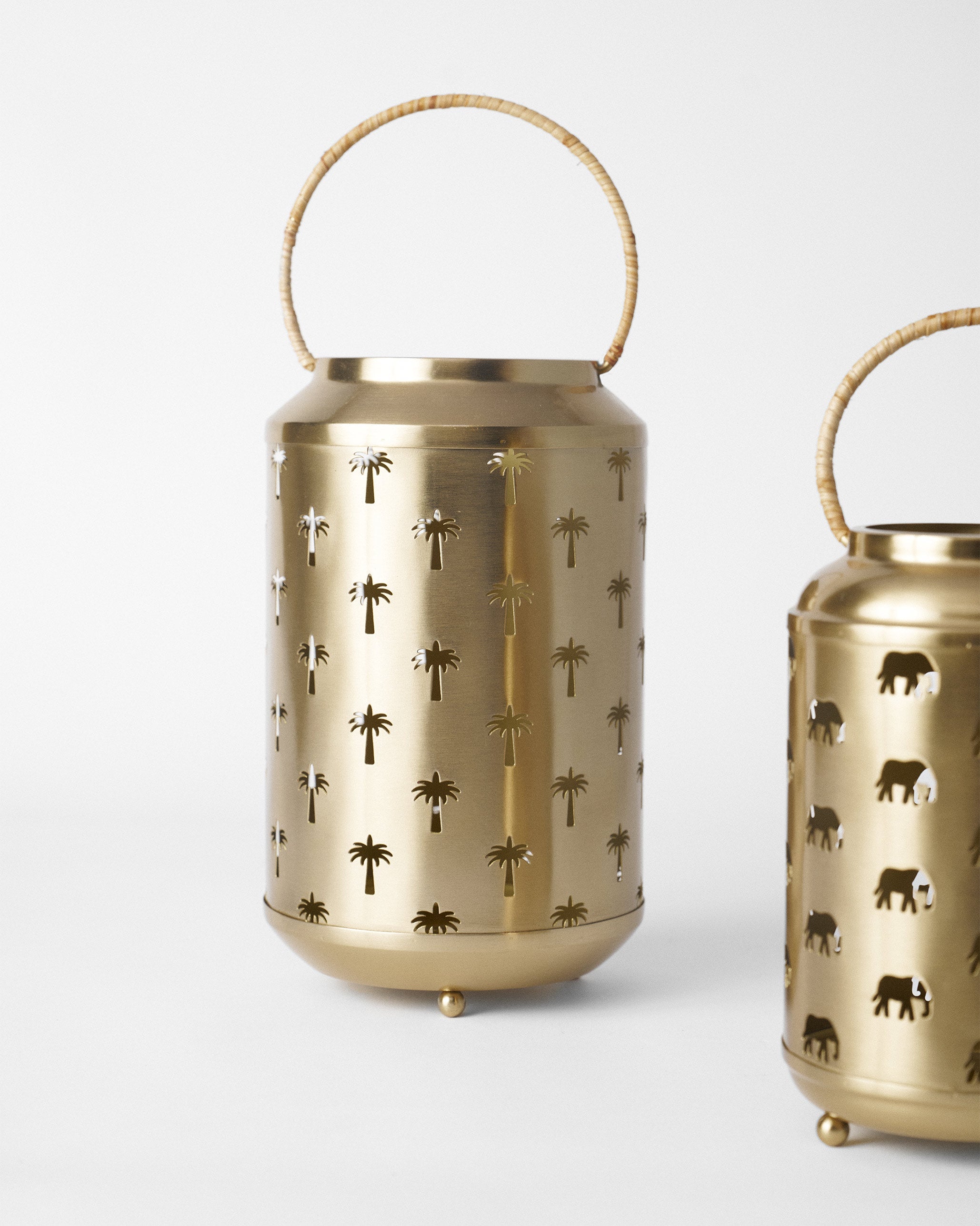 Ele Palm lantern - Set of 2