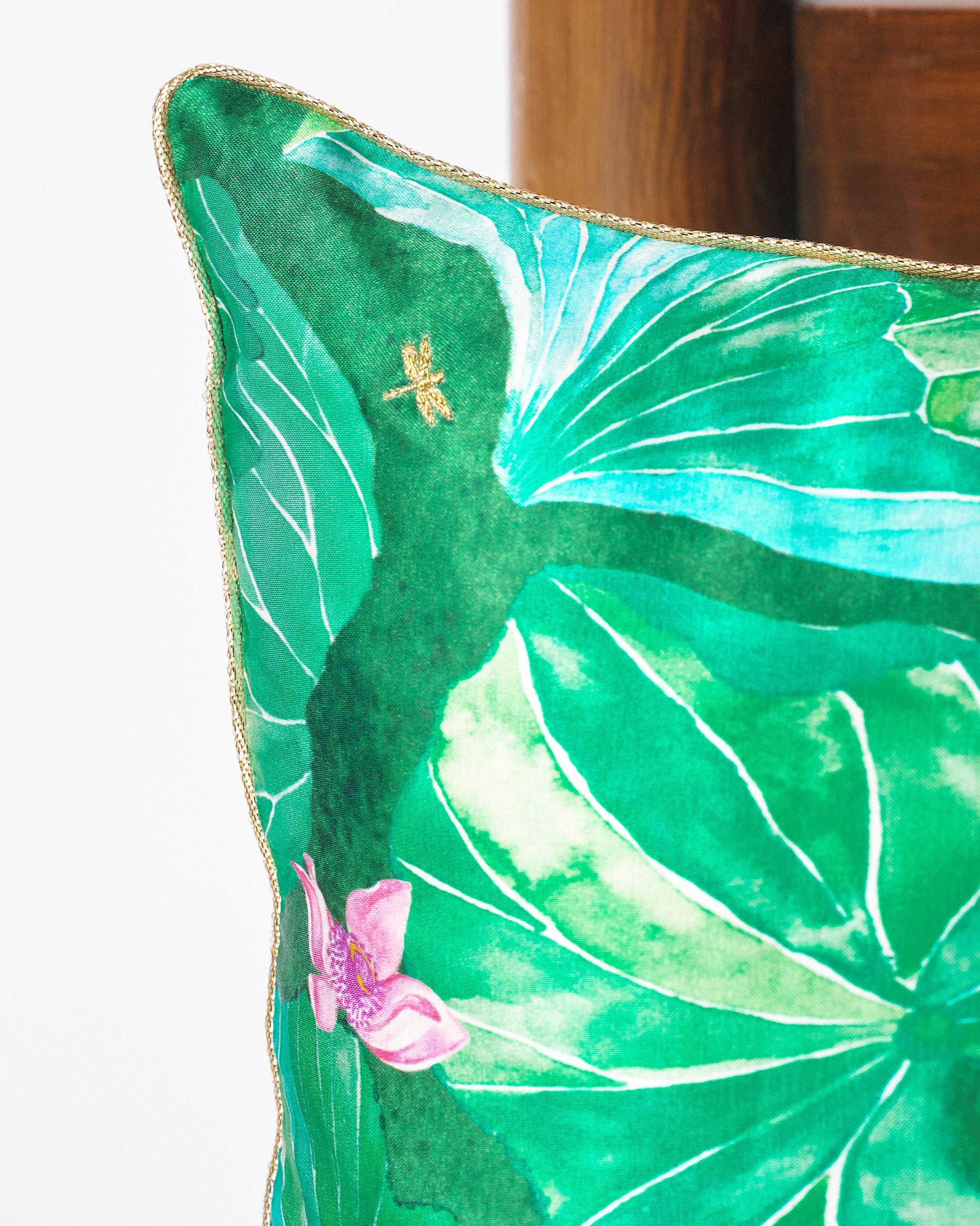 Lily Pond Cushion Cover