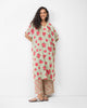 Calicut Kurta - Mint & Watermelon Print