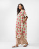 Calicut Kurta - Mint & Watermelon Print
