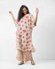 Calicut Kurta - Mint & Watermelon Print