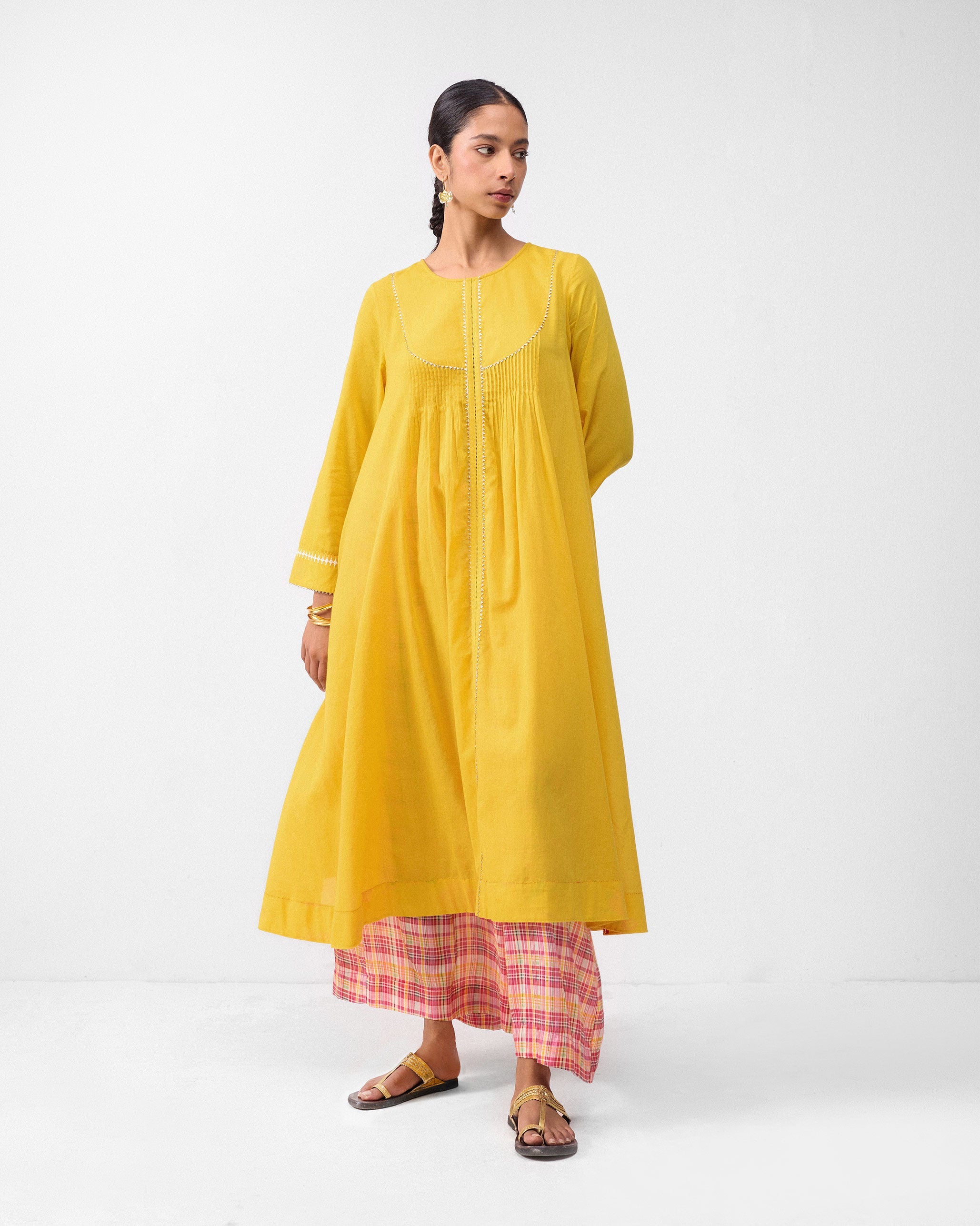 Ayat Kurta - Turmeric Yellow