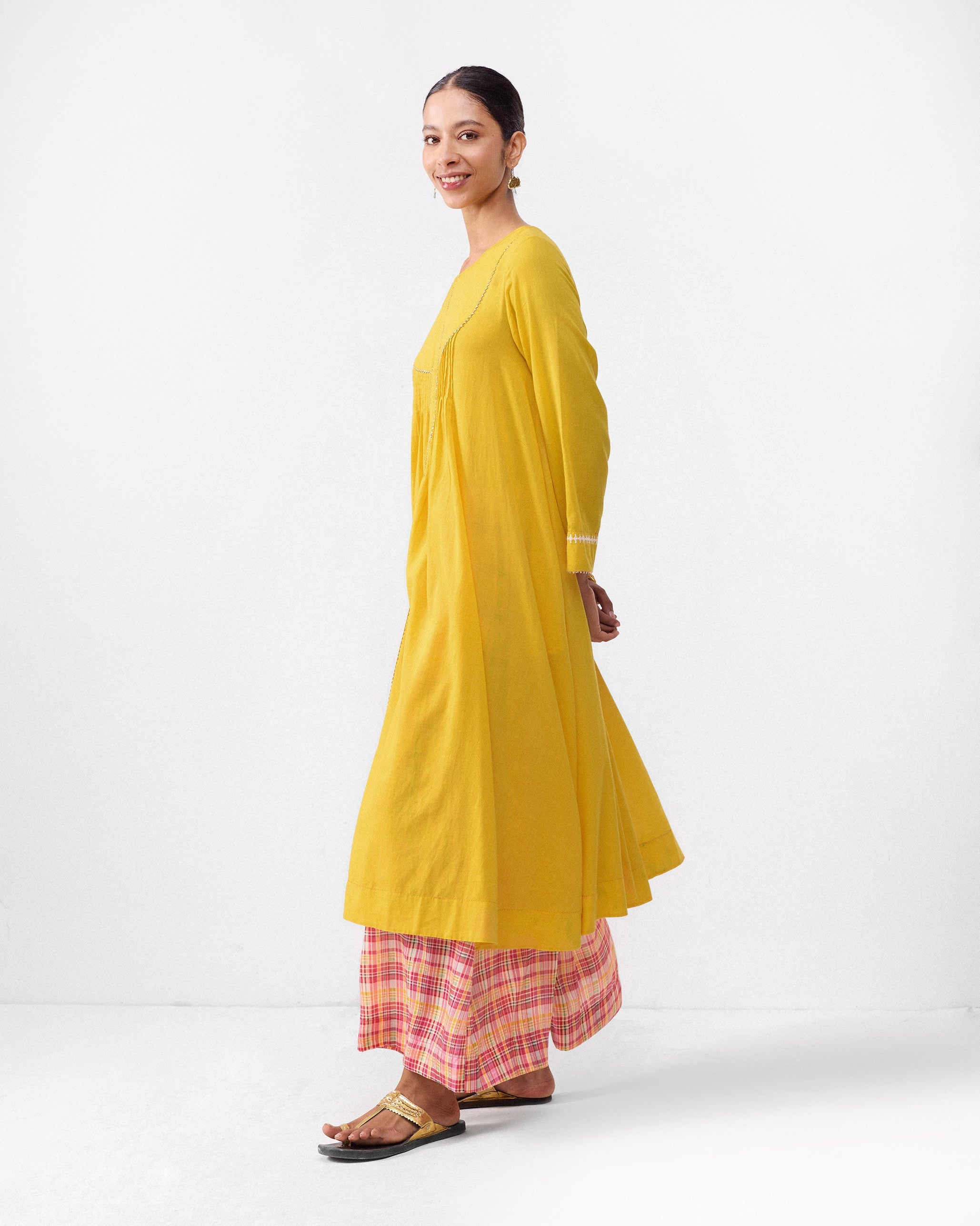Ayat Kurta - Turmeric Yellow