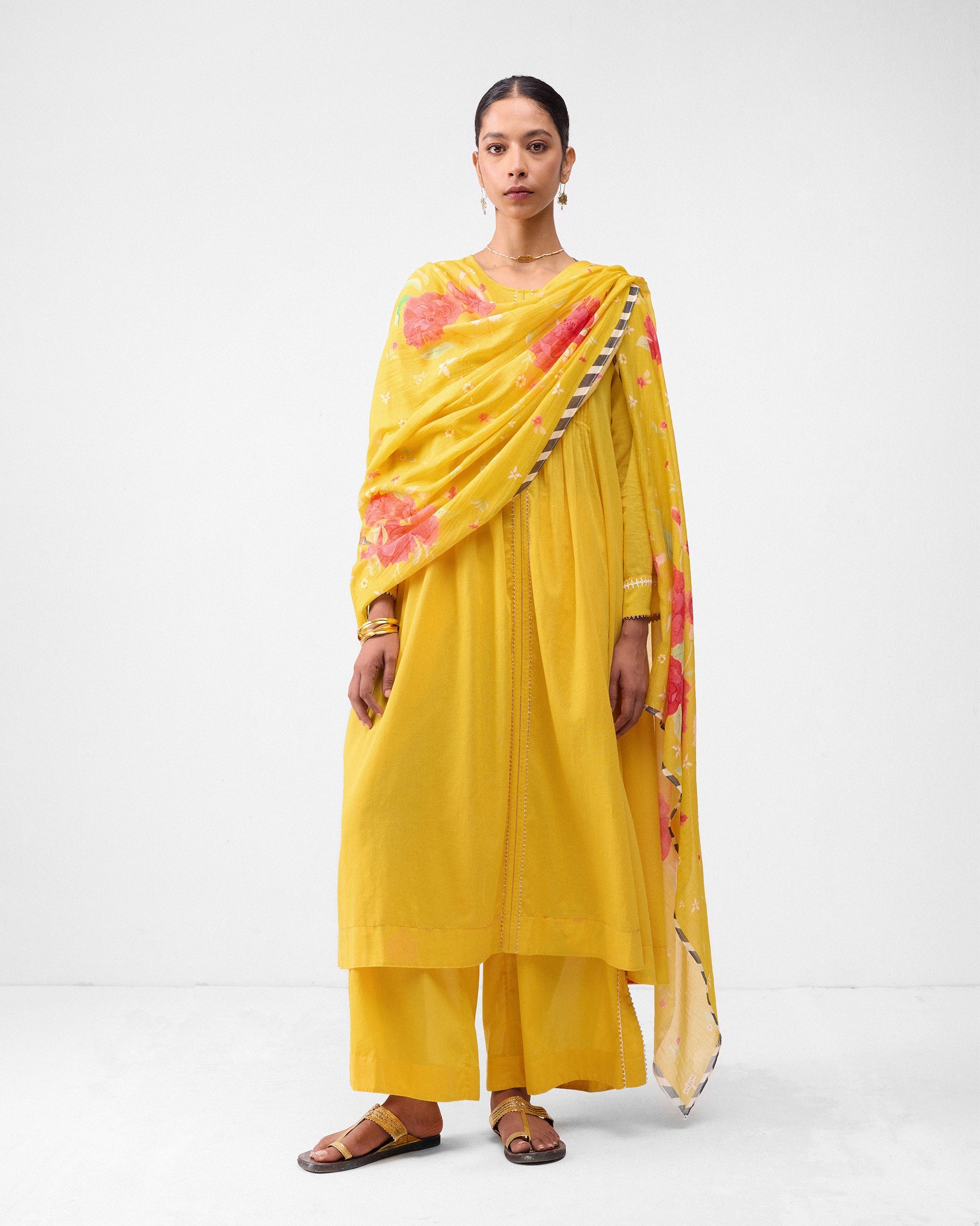 Ayat Kurta - Turmeric Yellow