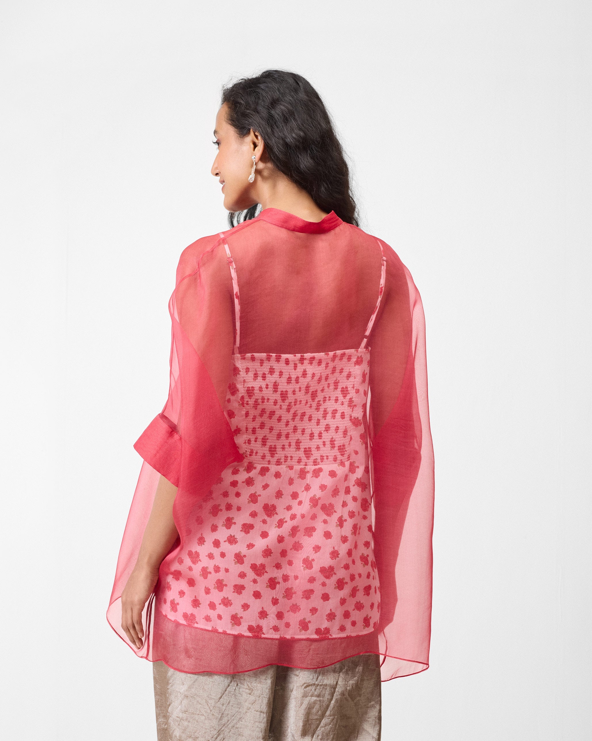 Jaisalmer Shirt with Slip - Watermelon