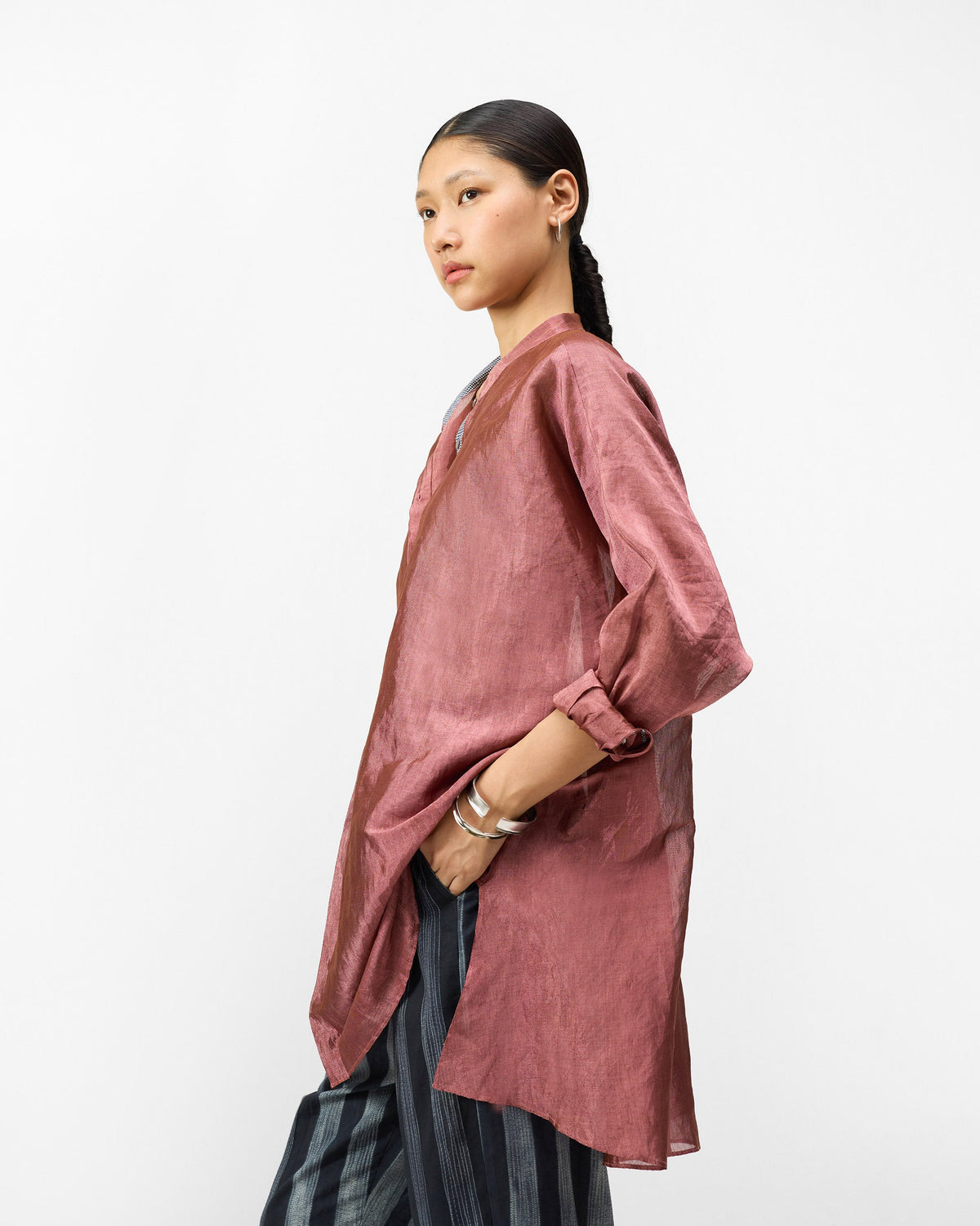Tab Top - Pink