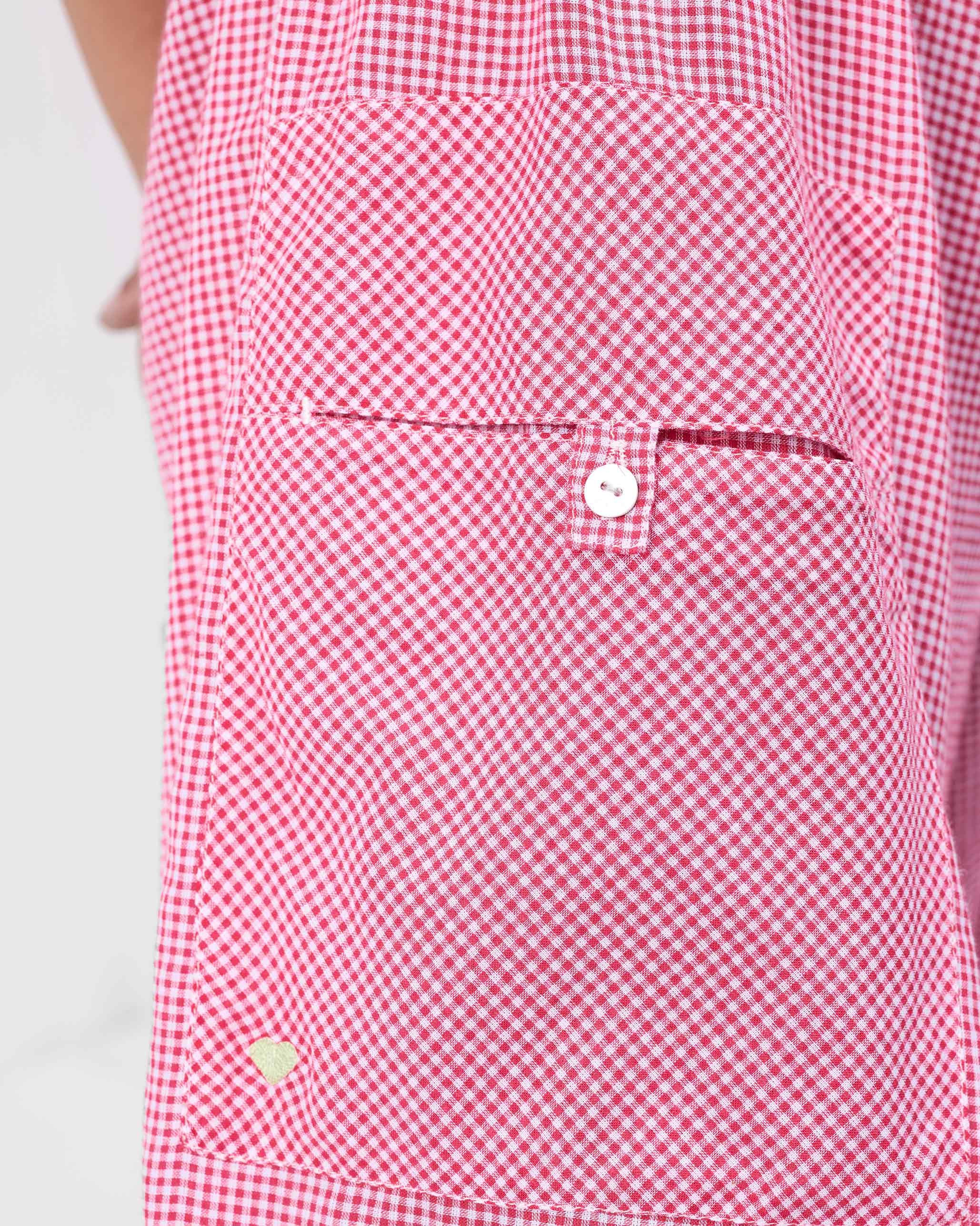 Jaisalmer Pants - Watermelon & White Checks