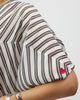 Samara Kaftan - Ivory & Charcoal Print