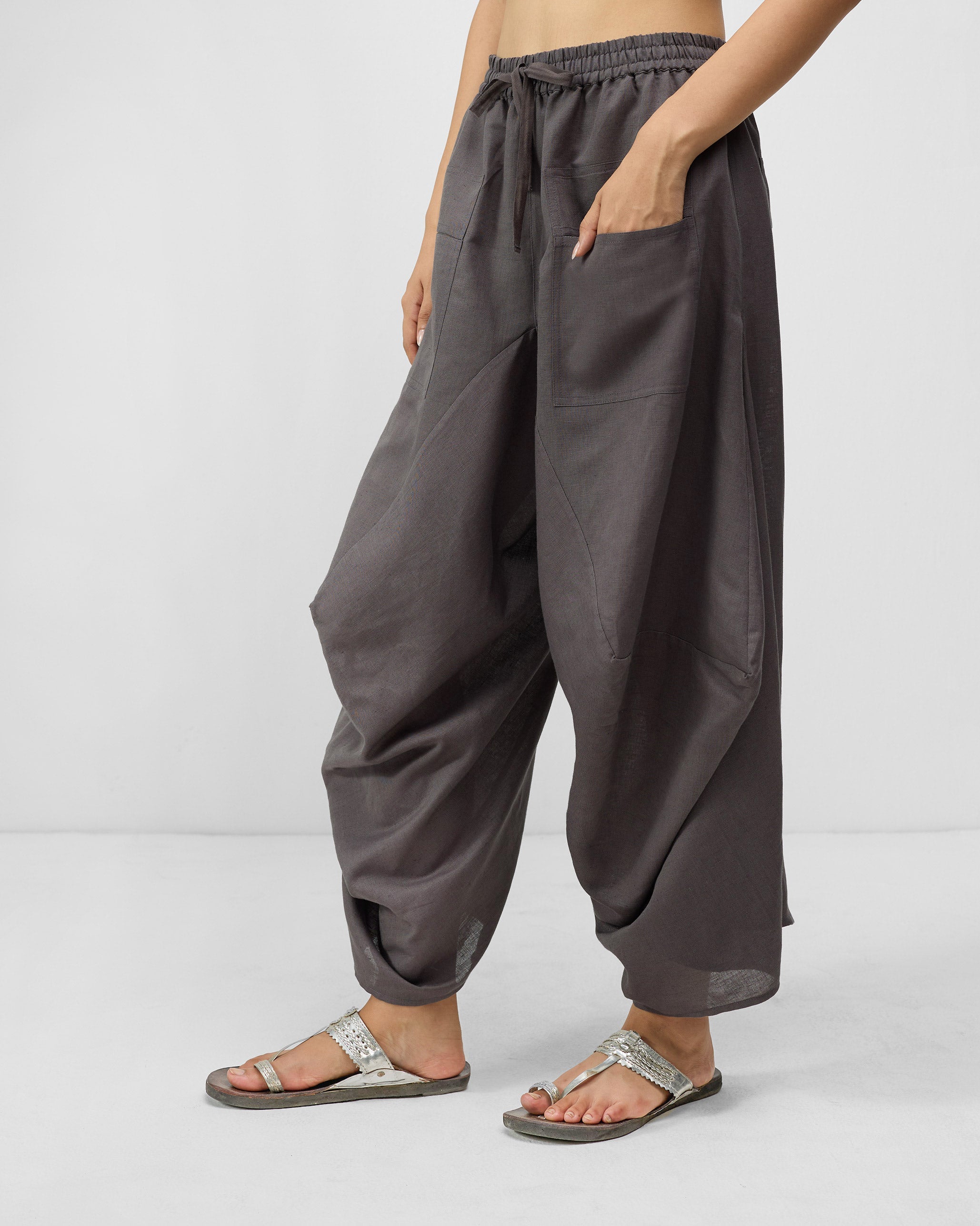 Yoka Trousers - Charcoal