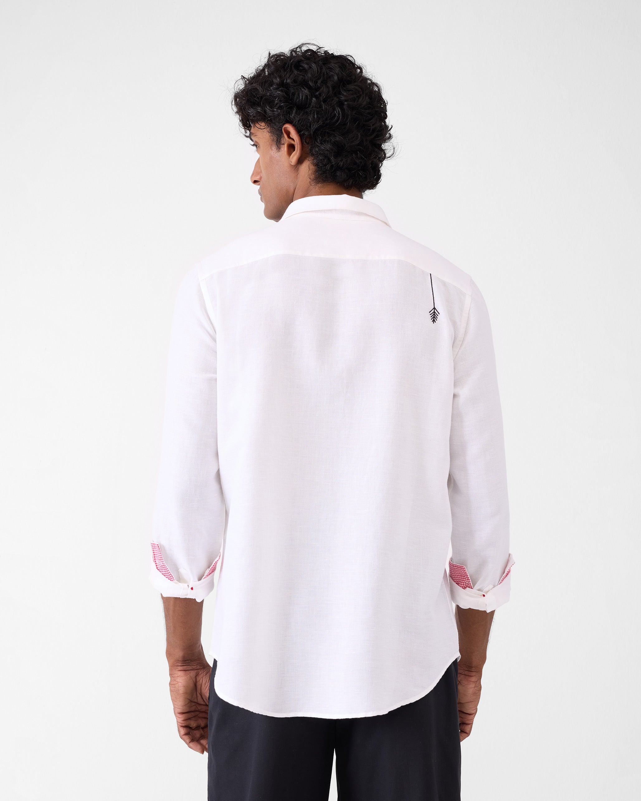 Musafir Pocket Shirt - White