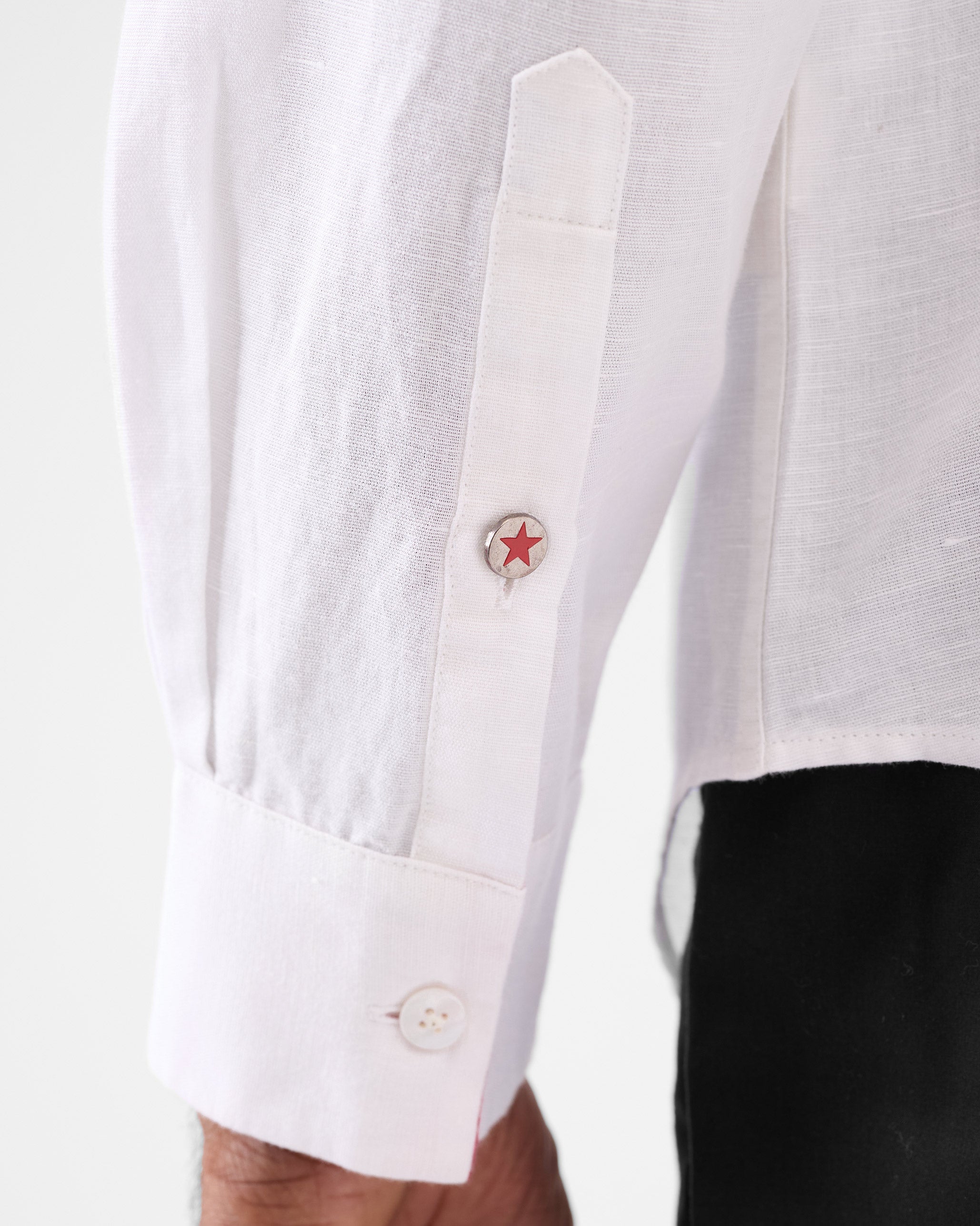 Musafir Pocket Shirt - White