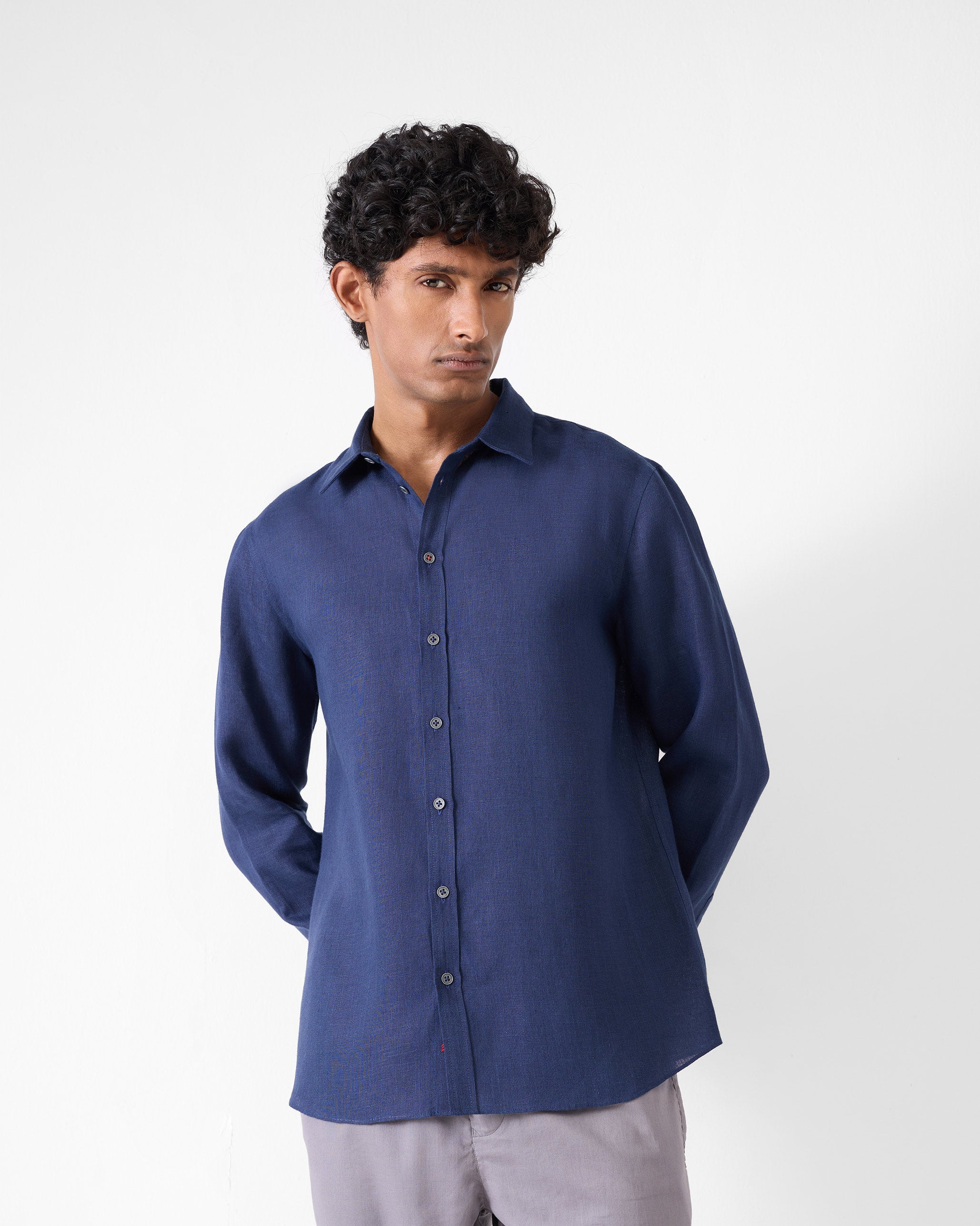 Classic Shirt - Navy