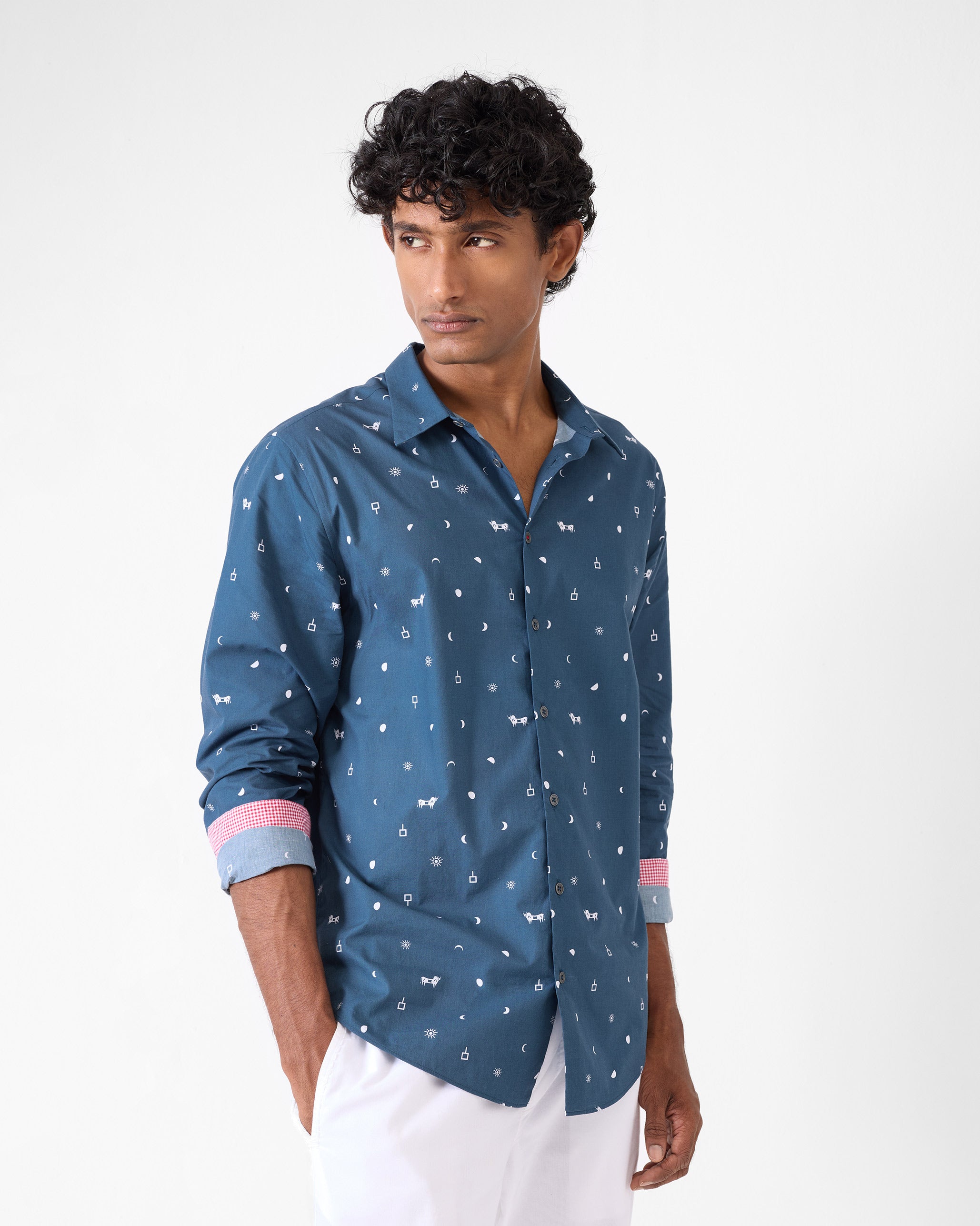 Hakuna Shirt - Navy Print