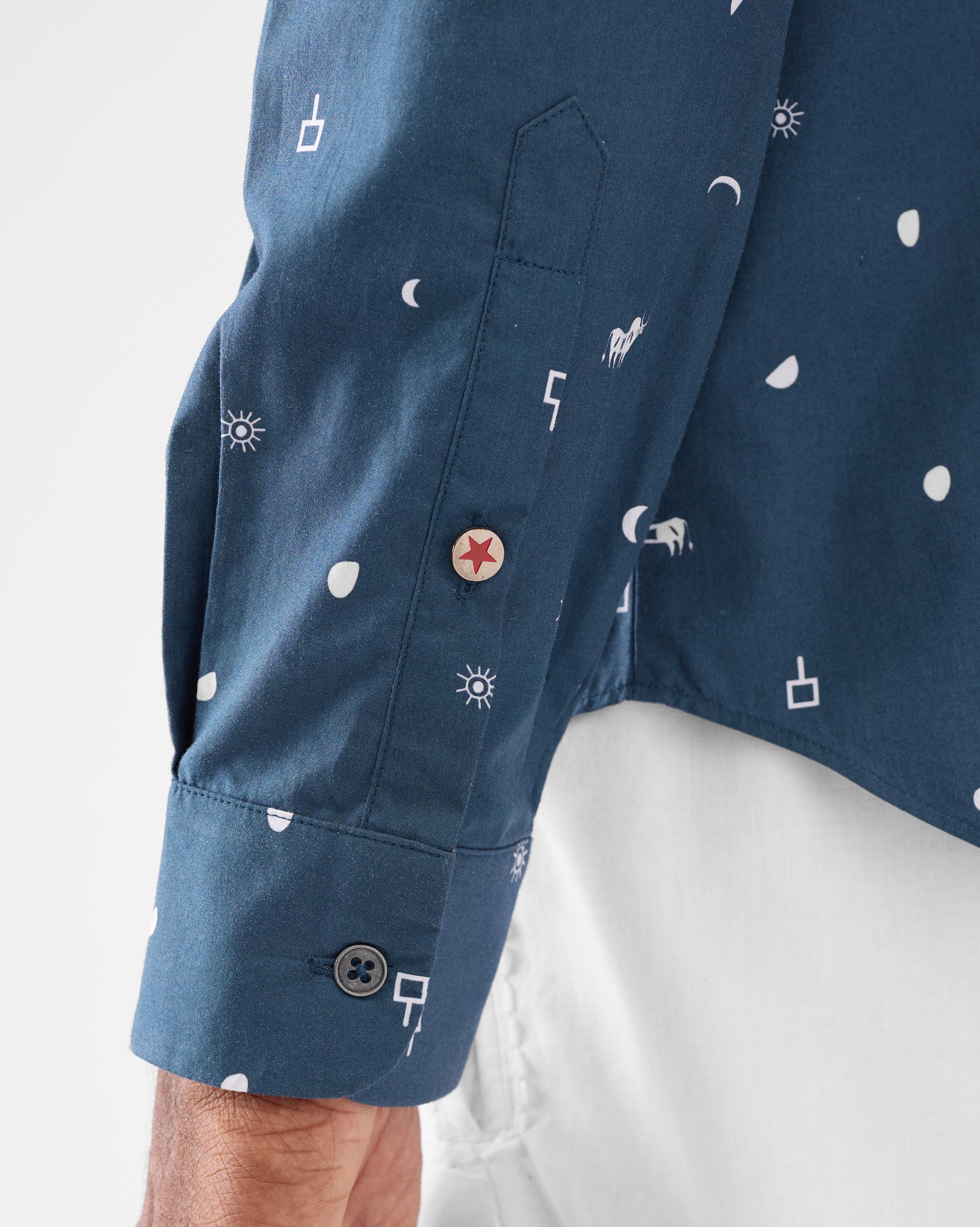 Hakuna Shirt - Navy Print